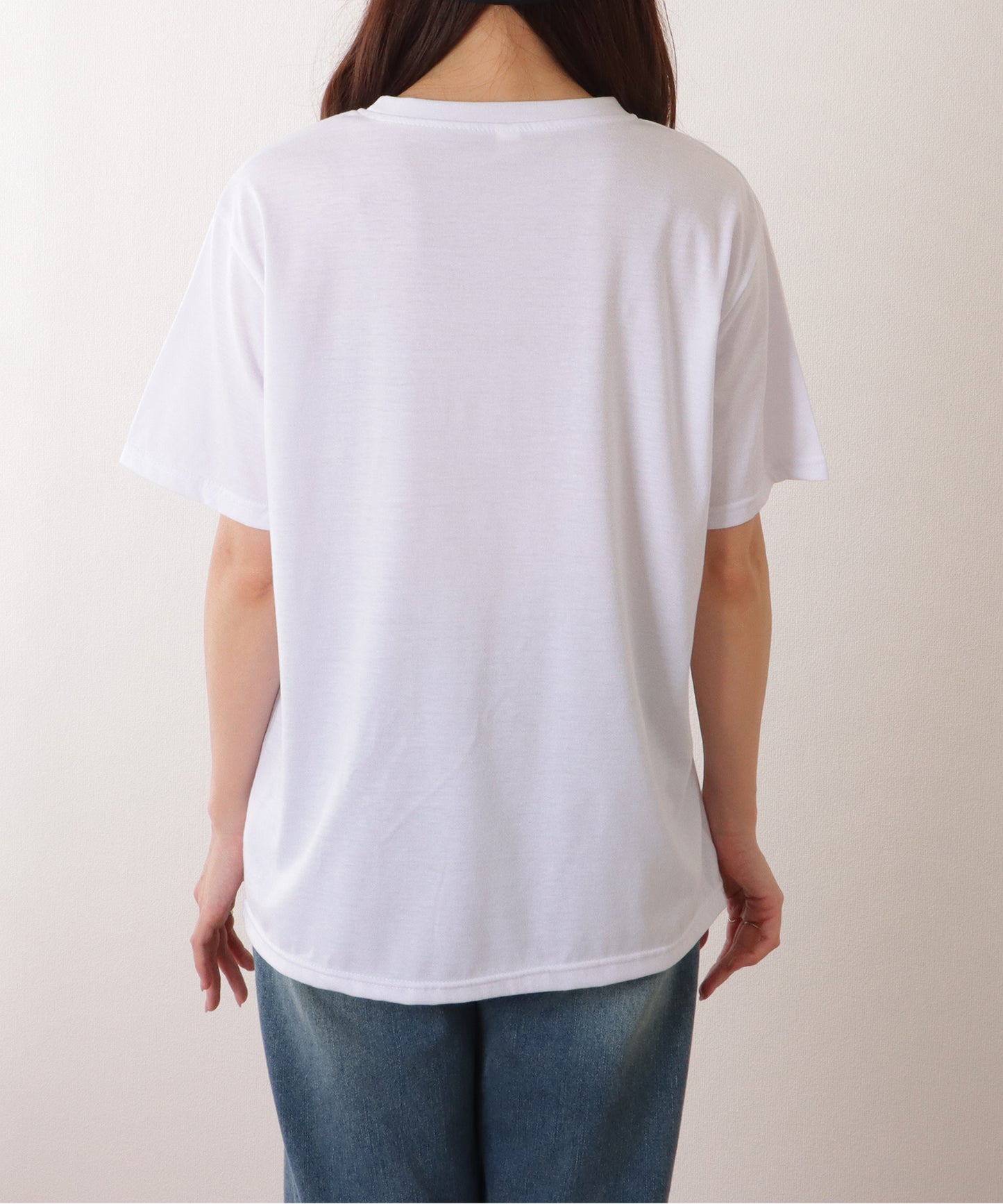 オーバーサイズ 半袖 ロゴ プリントTシャツ