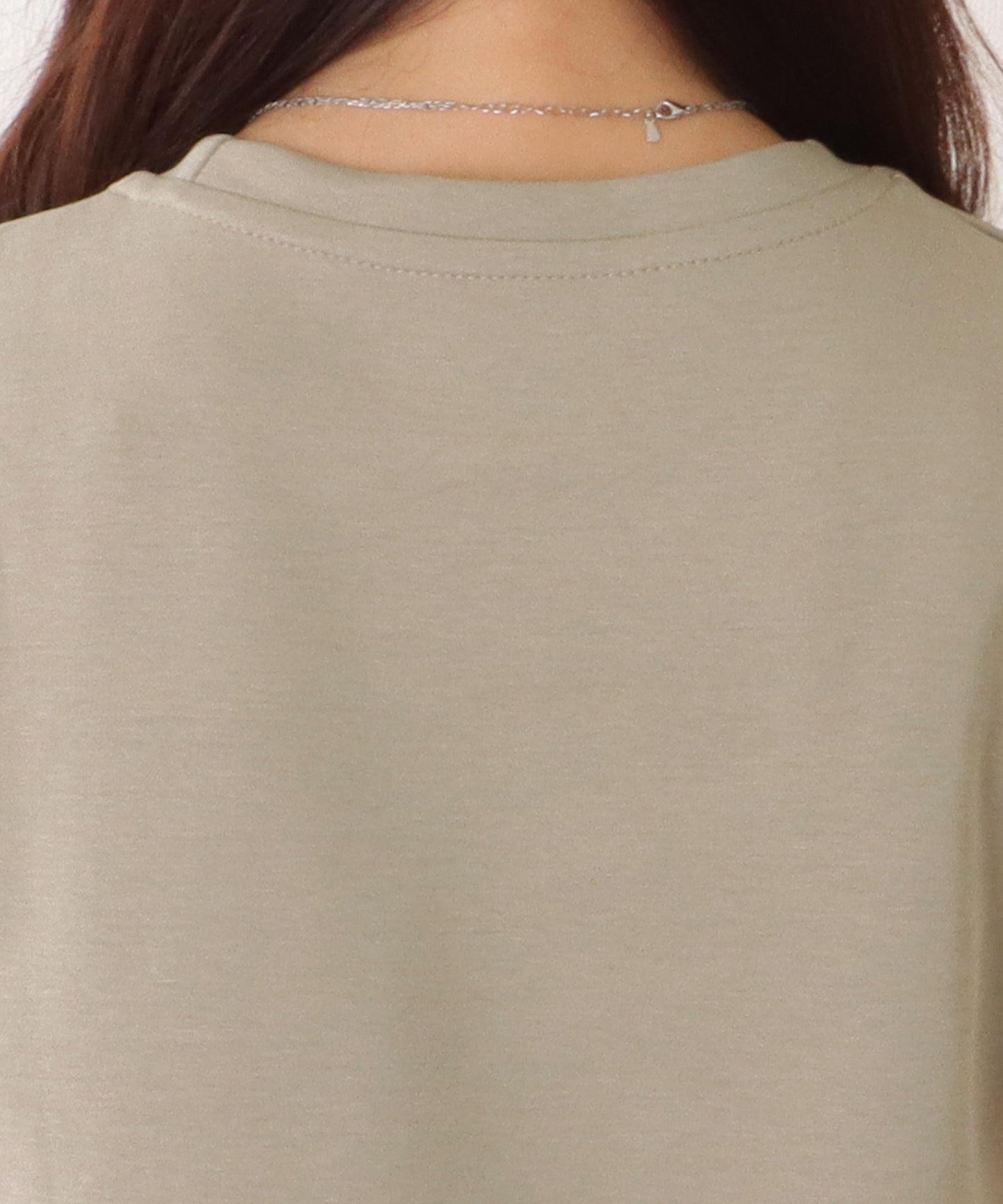 ラウンドネック ワンポイント ベーシック 半袖 Tシャツ