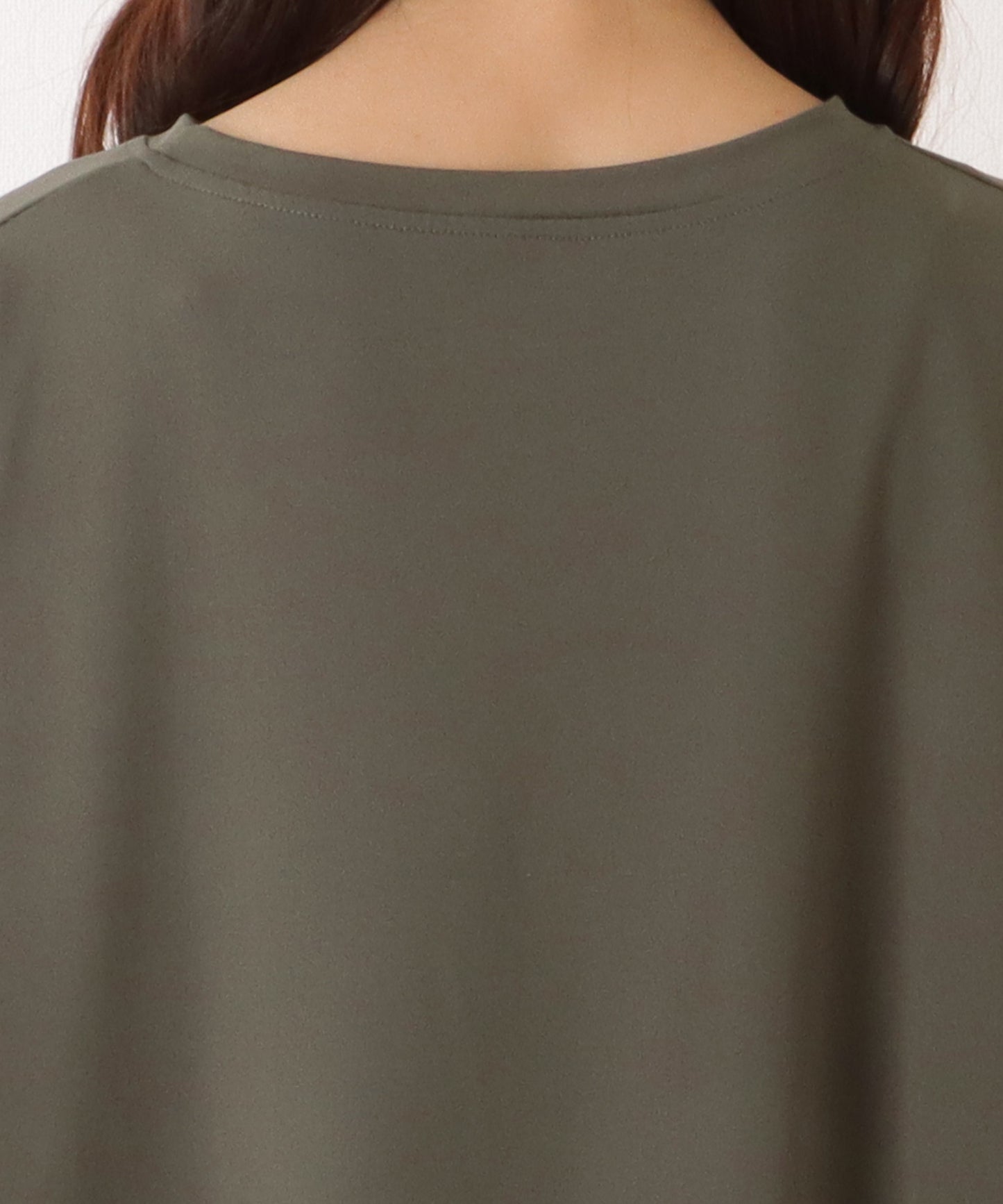 ネームタグ付き ビッグサイズ クルーネック 半袖 Tシャツ