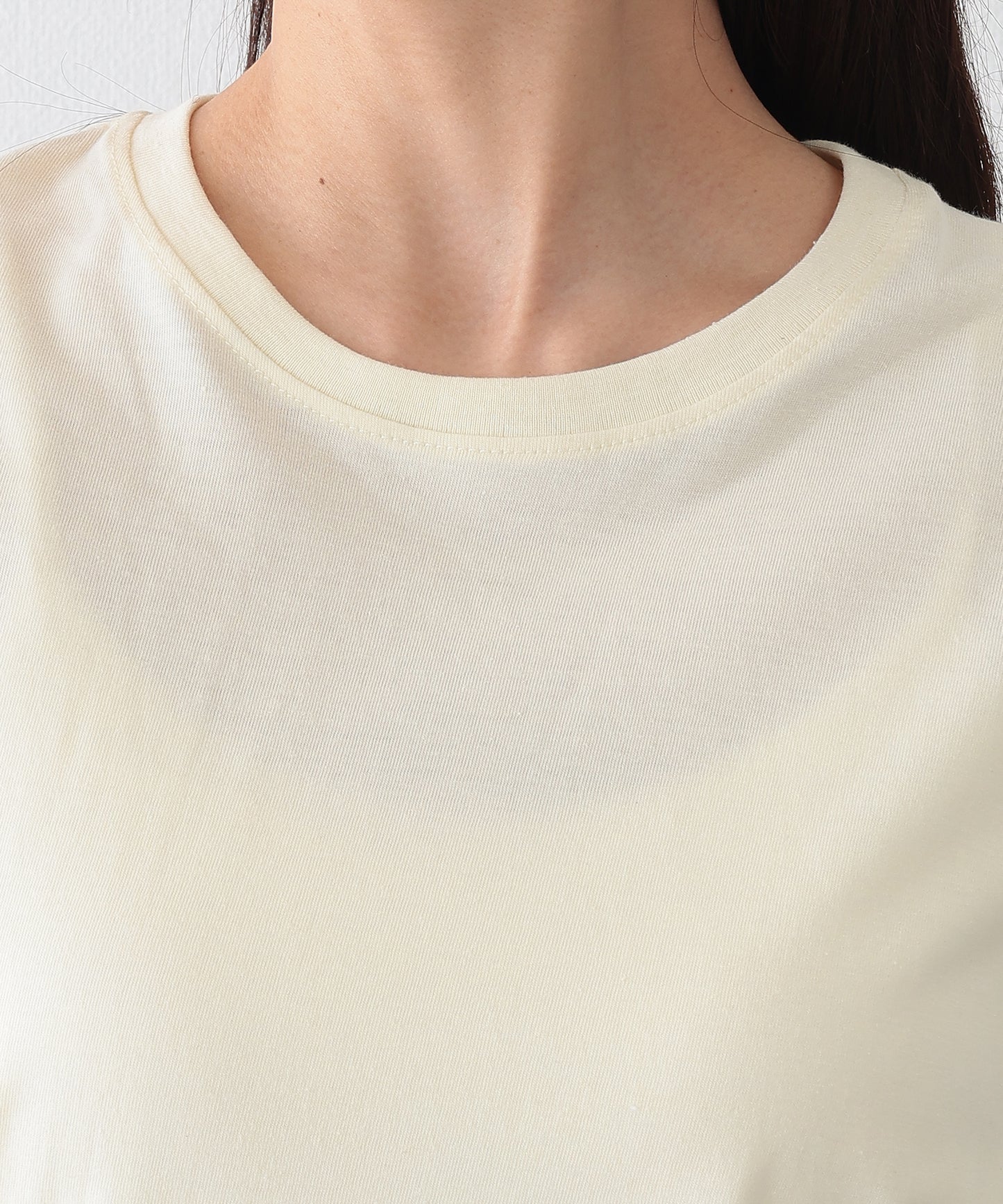 ベーシック 無地 クルーネック 半袖 Tシャツ