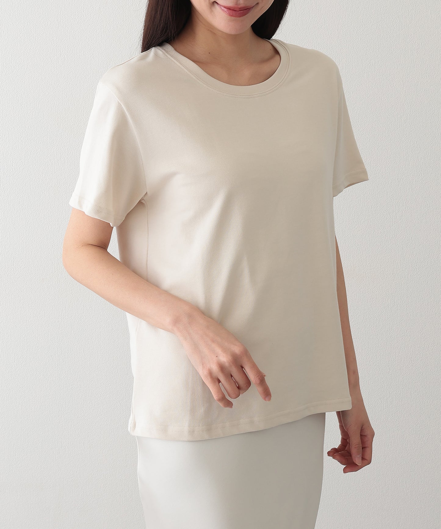 クルーネック ベーシック 半袖 Tシャツ カットソー