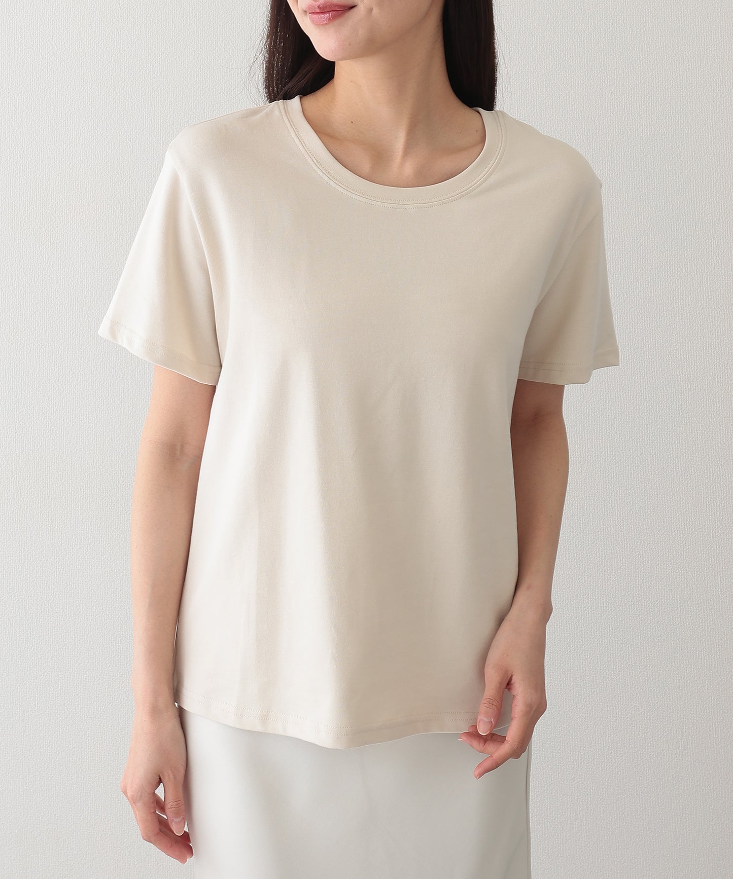 クルーネック ベーシック 半袖 Tシャツ カットソー