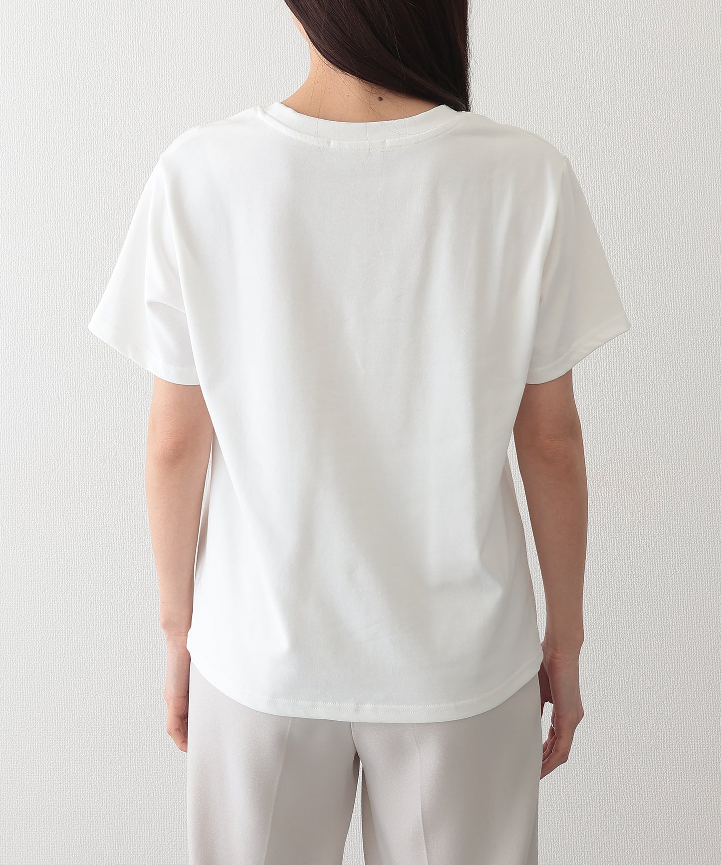 クルーネック ベーシック 半袖 Tシャツ カットソー