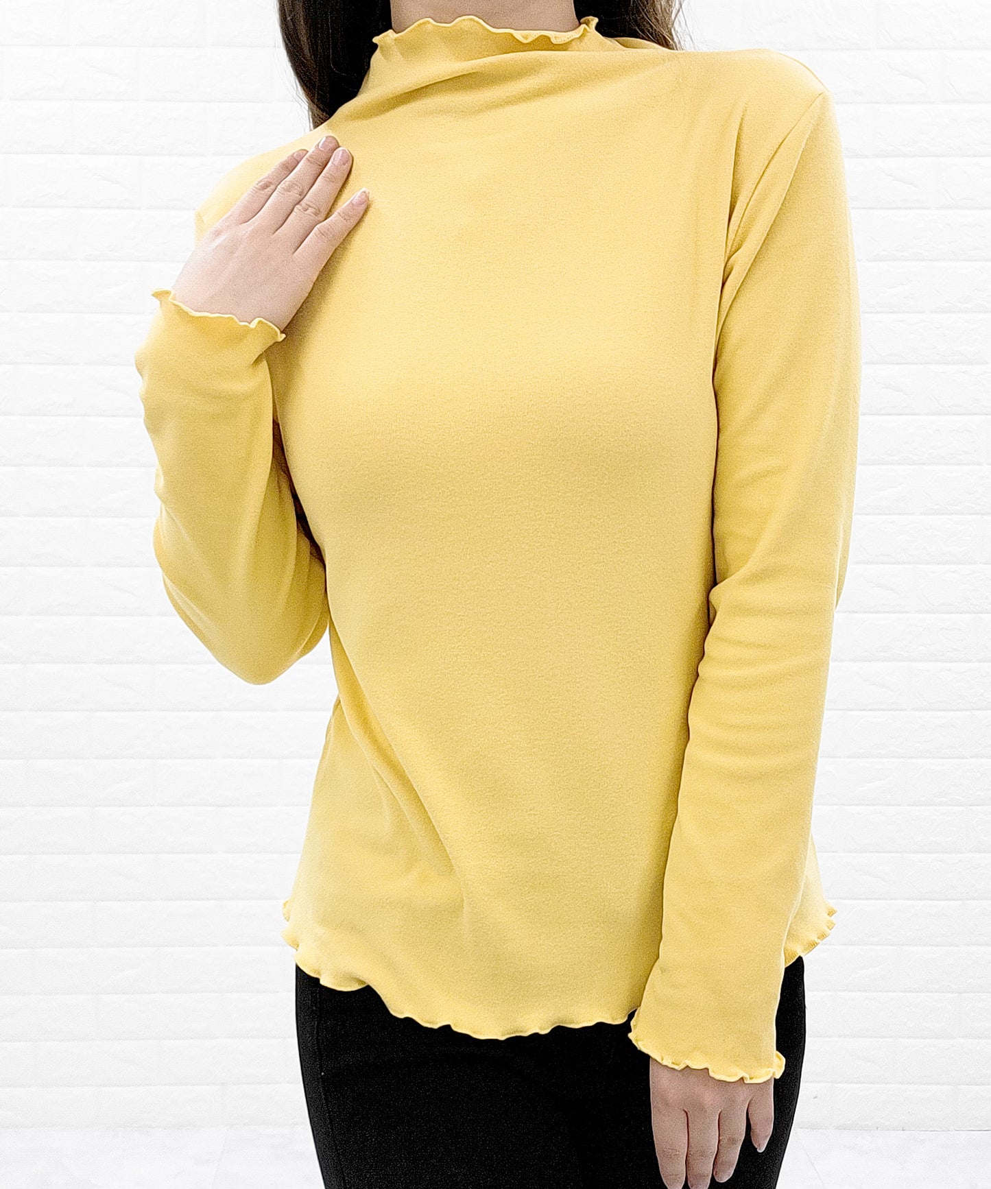 メロウハイネック カットソー