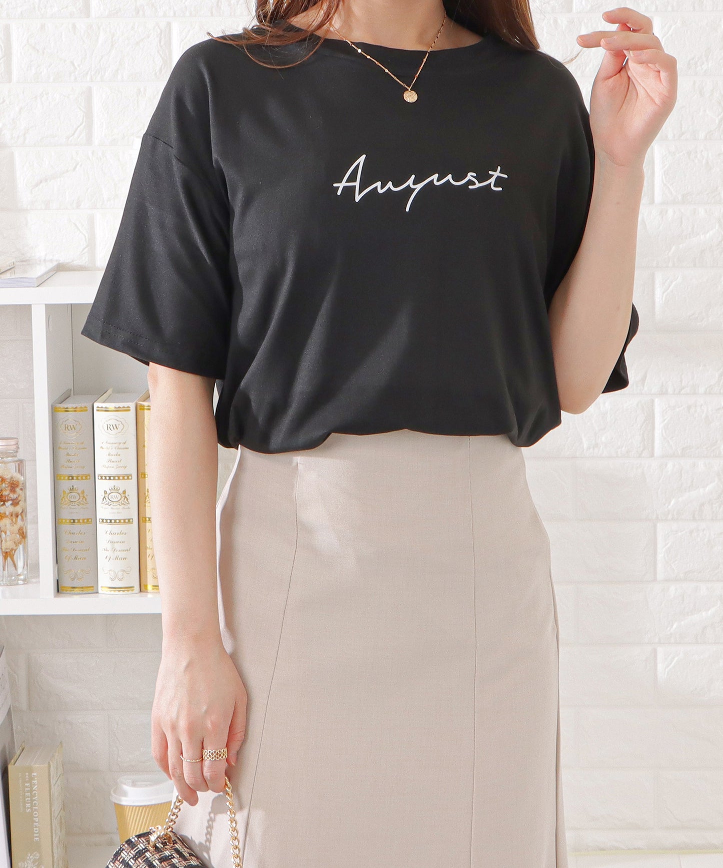 ゆるシルエットビッグ半袖Tシャツ