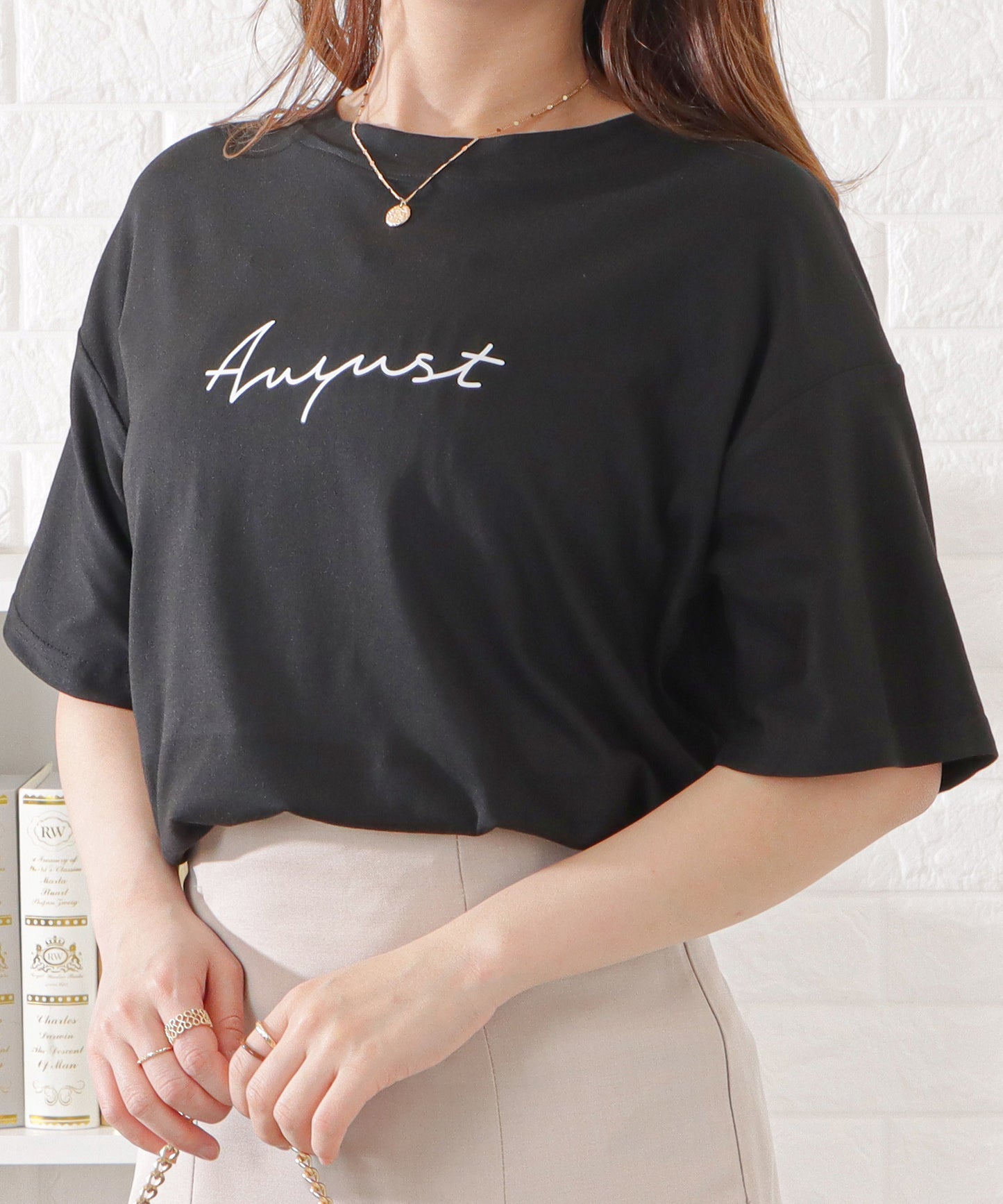 ゆるシルエットビッグ半袖Tシャツ
