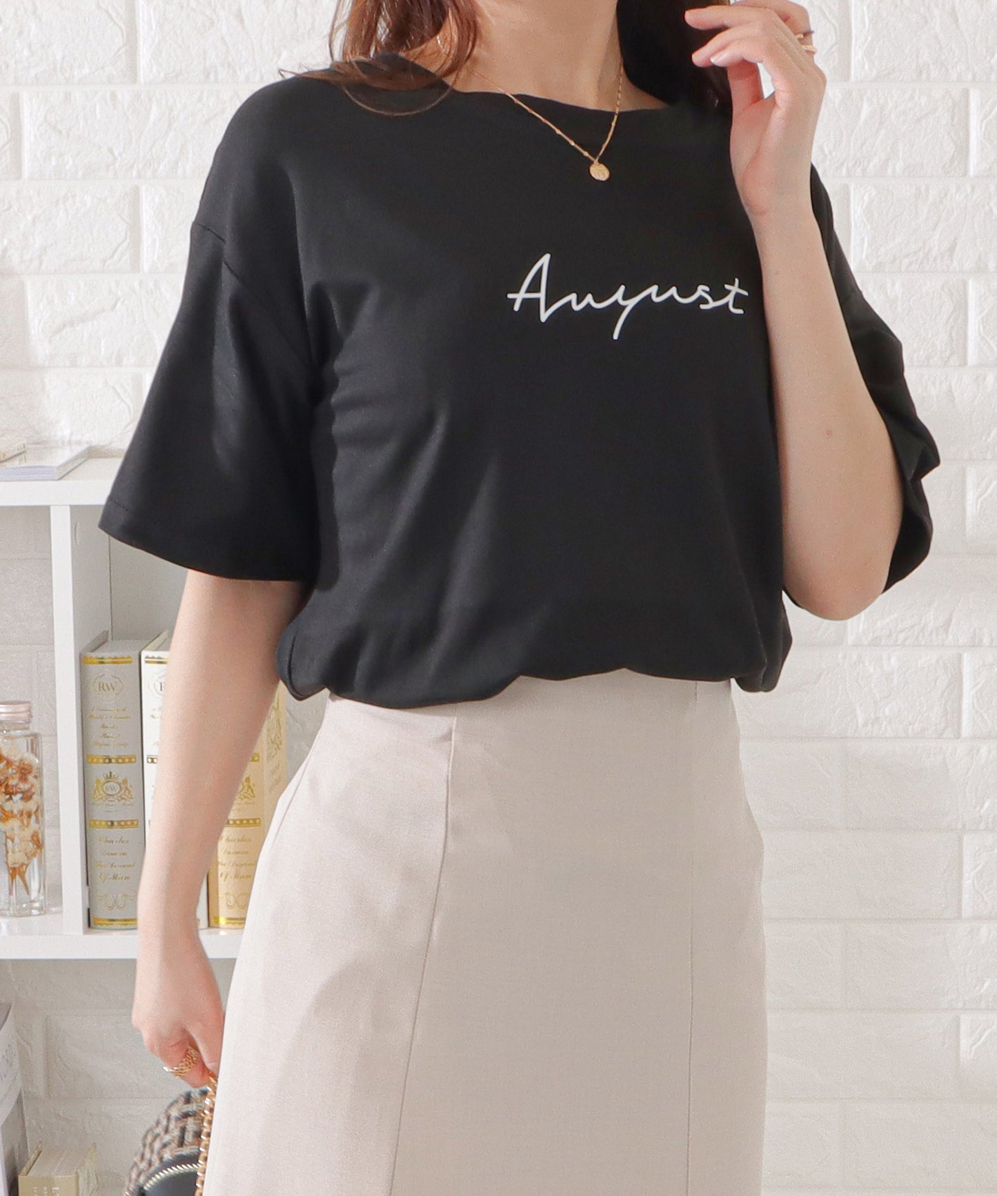ゆるシルエットビッグ半袖Tシャツ
