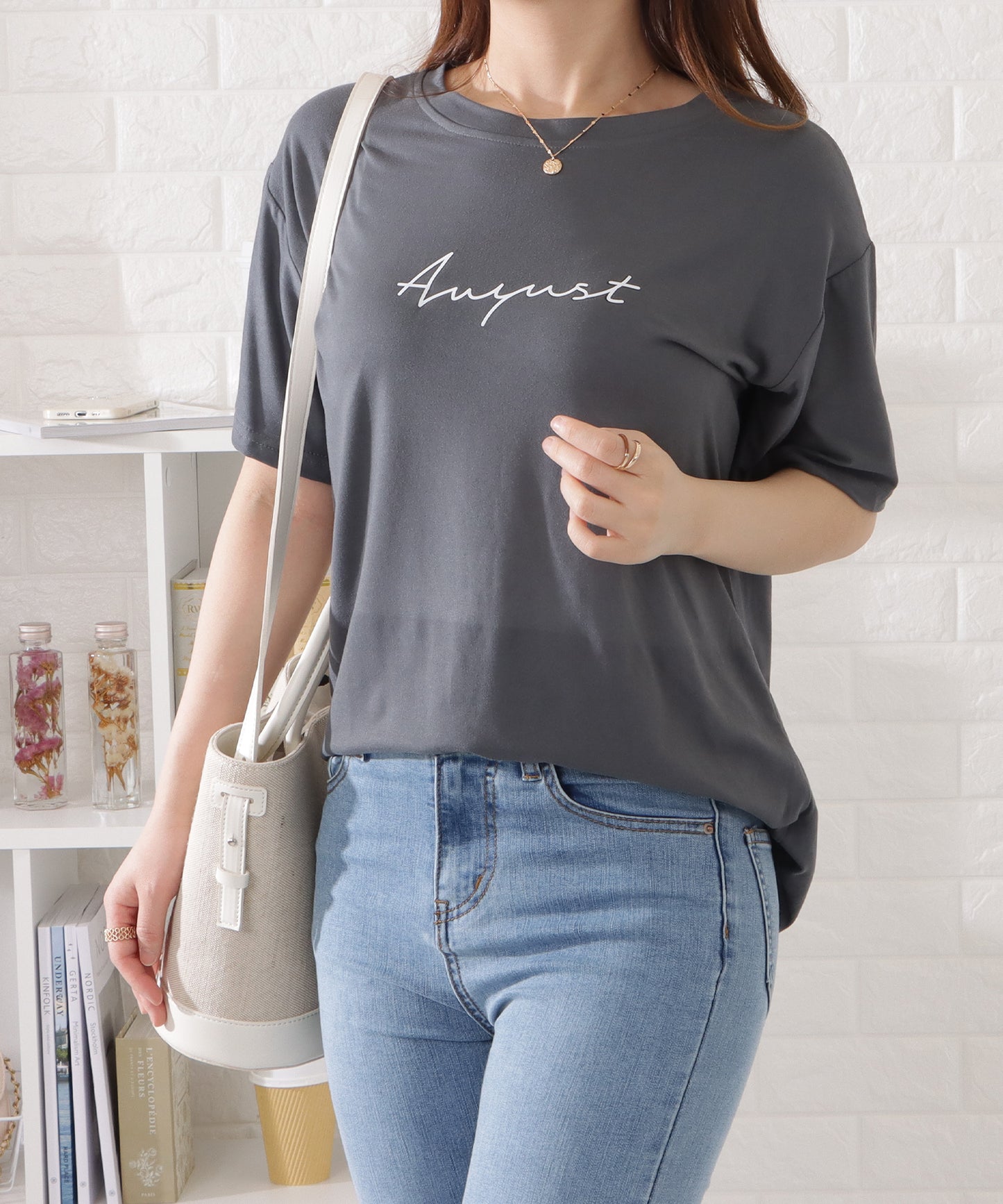 ゆるシルエットビッグ半袖Tシャツ