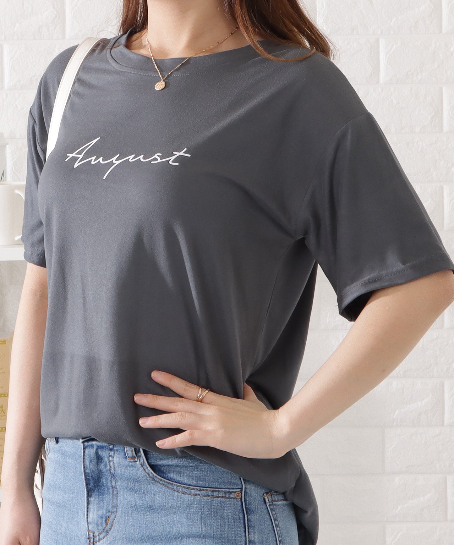 ゆるシルエットビッグ半袖Tシャツ