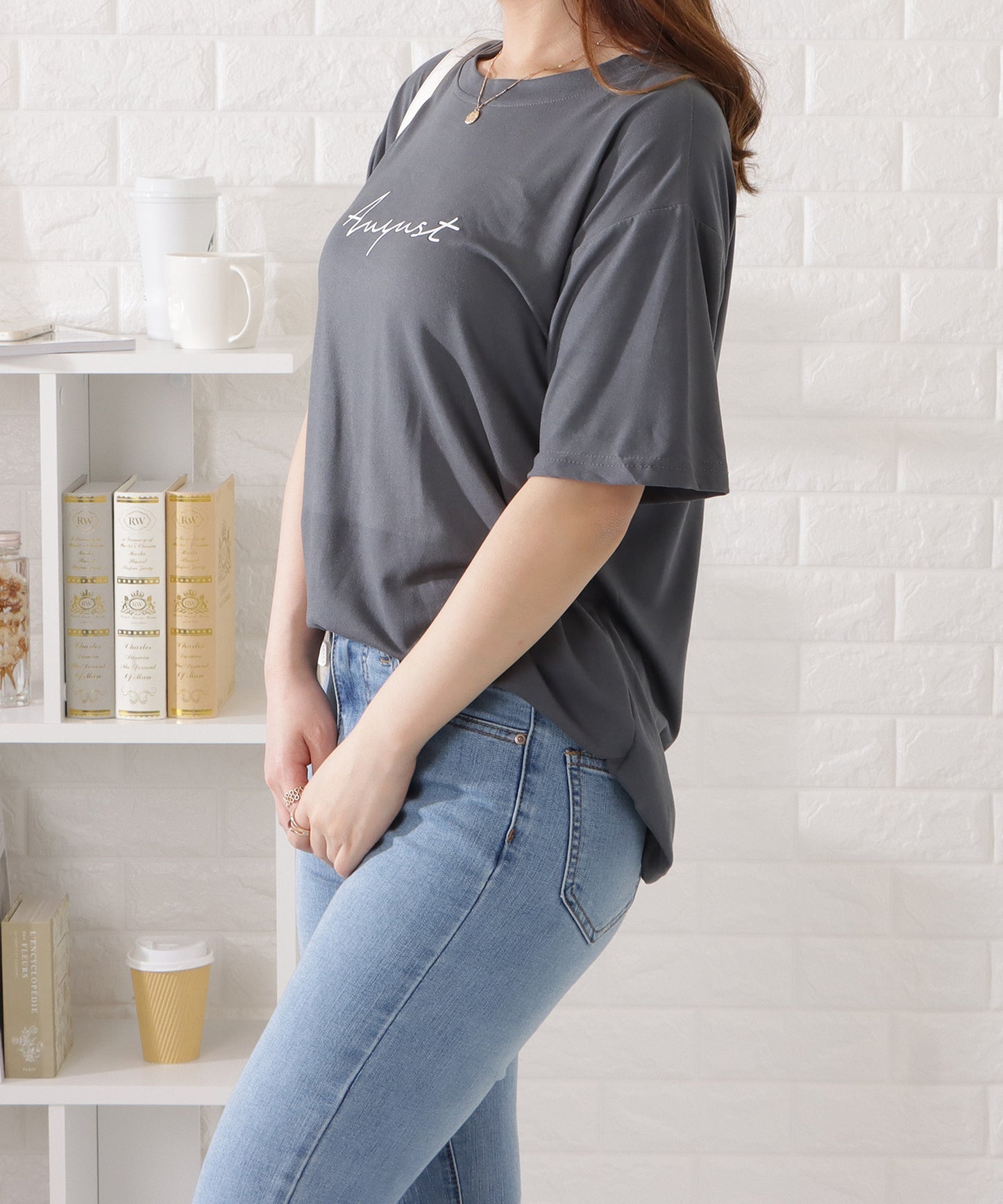 ゆるシルエットビッグ半袖Tシャツ