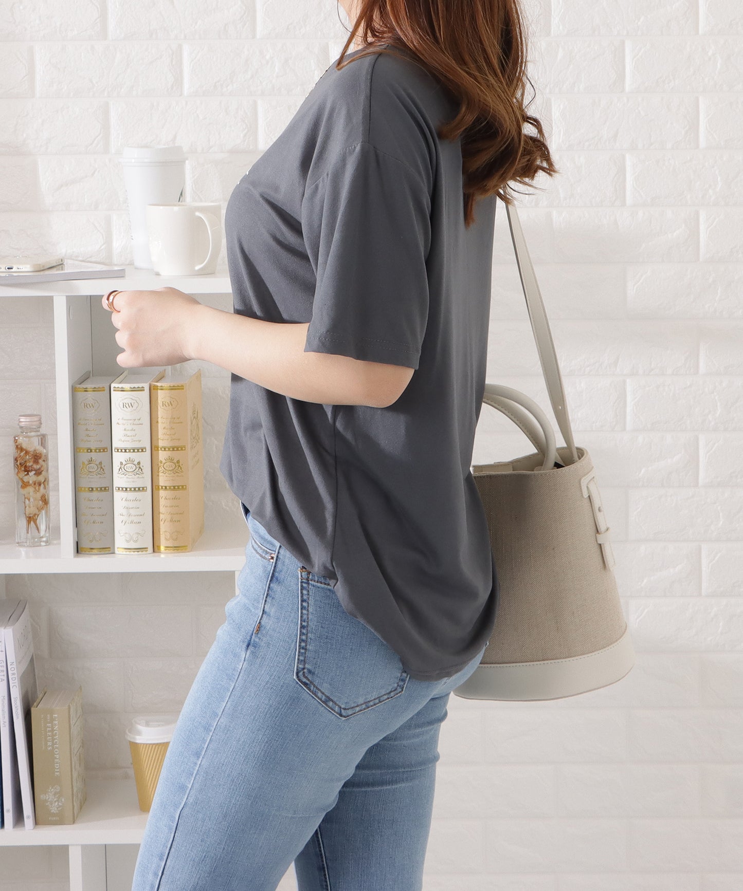 ゆるシルエットビッグ半袖Tシャツ