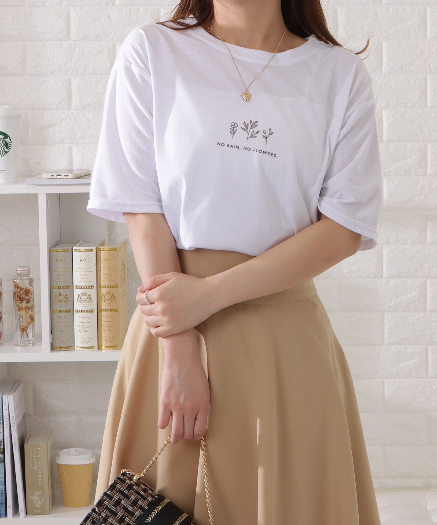 ワンポイントゆるカラーTシャツ