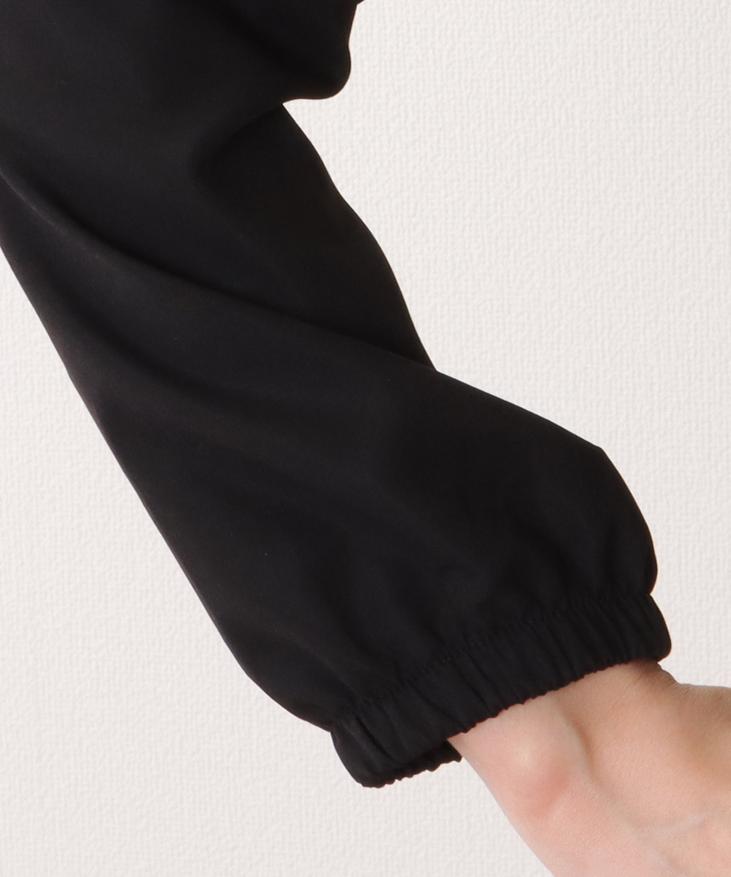 スタンドカラー コンパクト フロント ジップアップ ジャケット