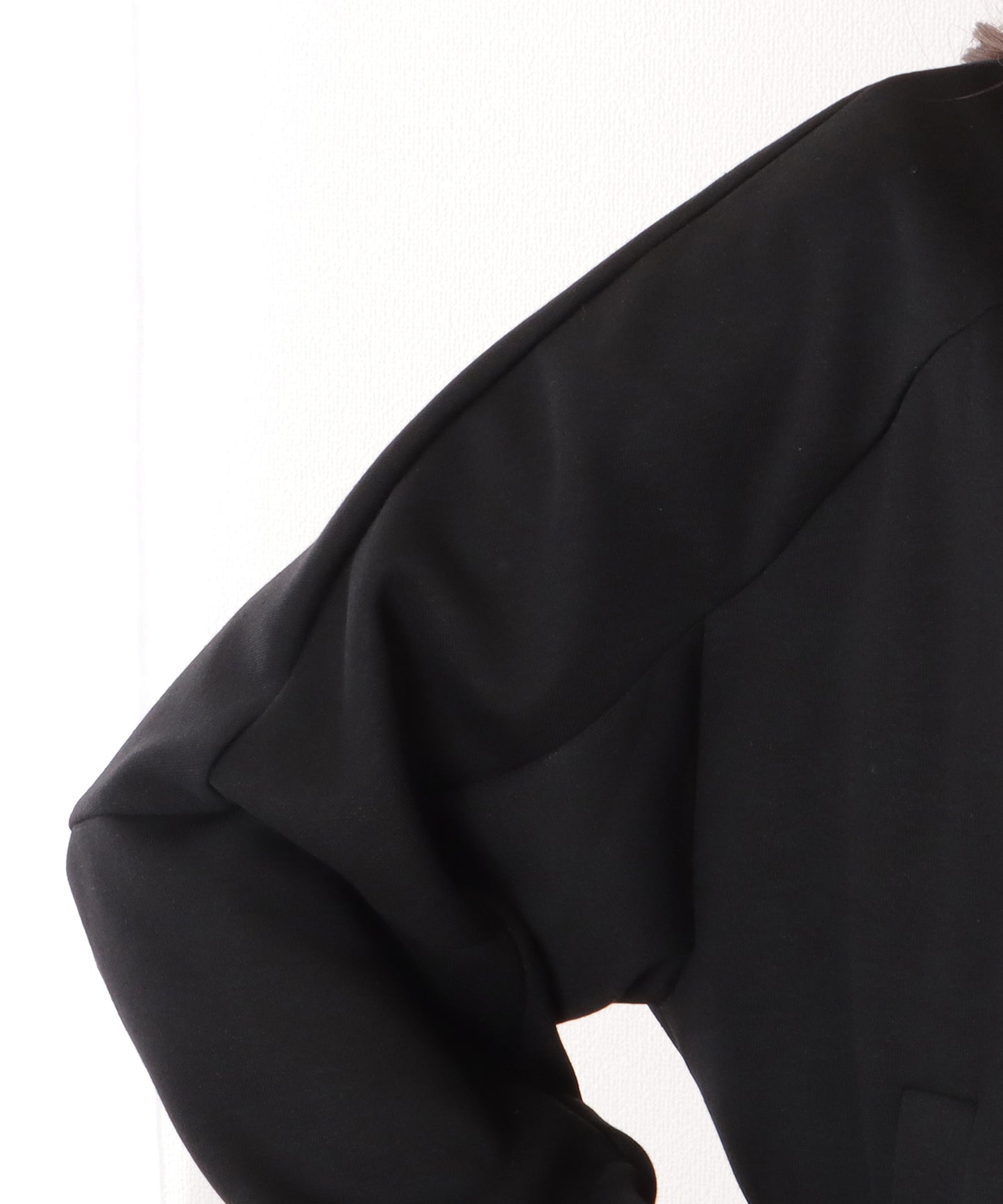 オーバーサイジング フル ジップアップ スタンドカラー ジャケット