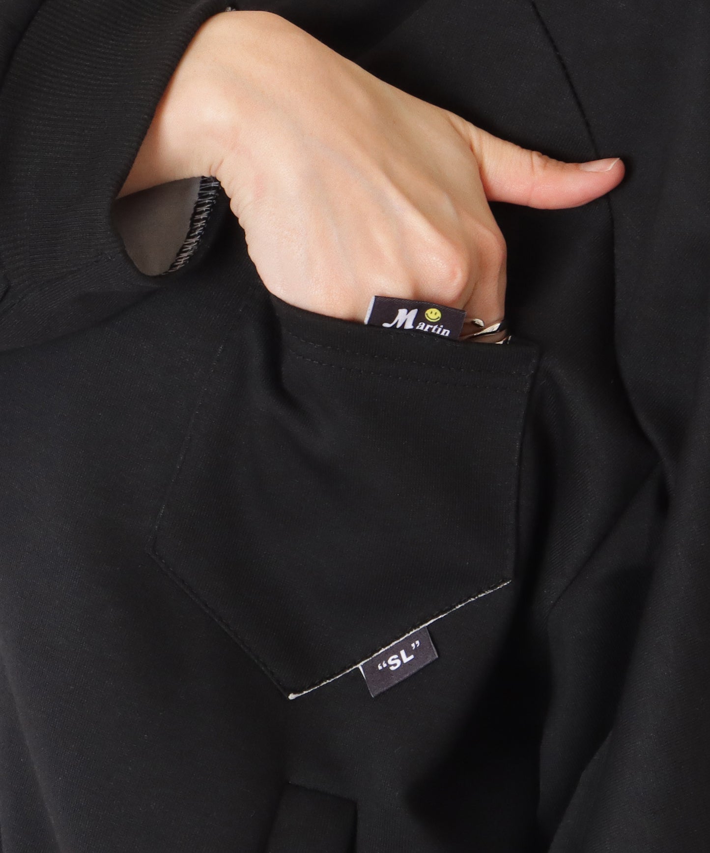 オーバーサイジング フル ジップアップ スタンドカラー ジャケット