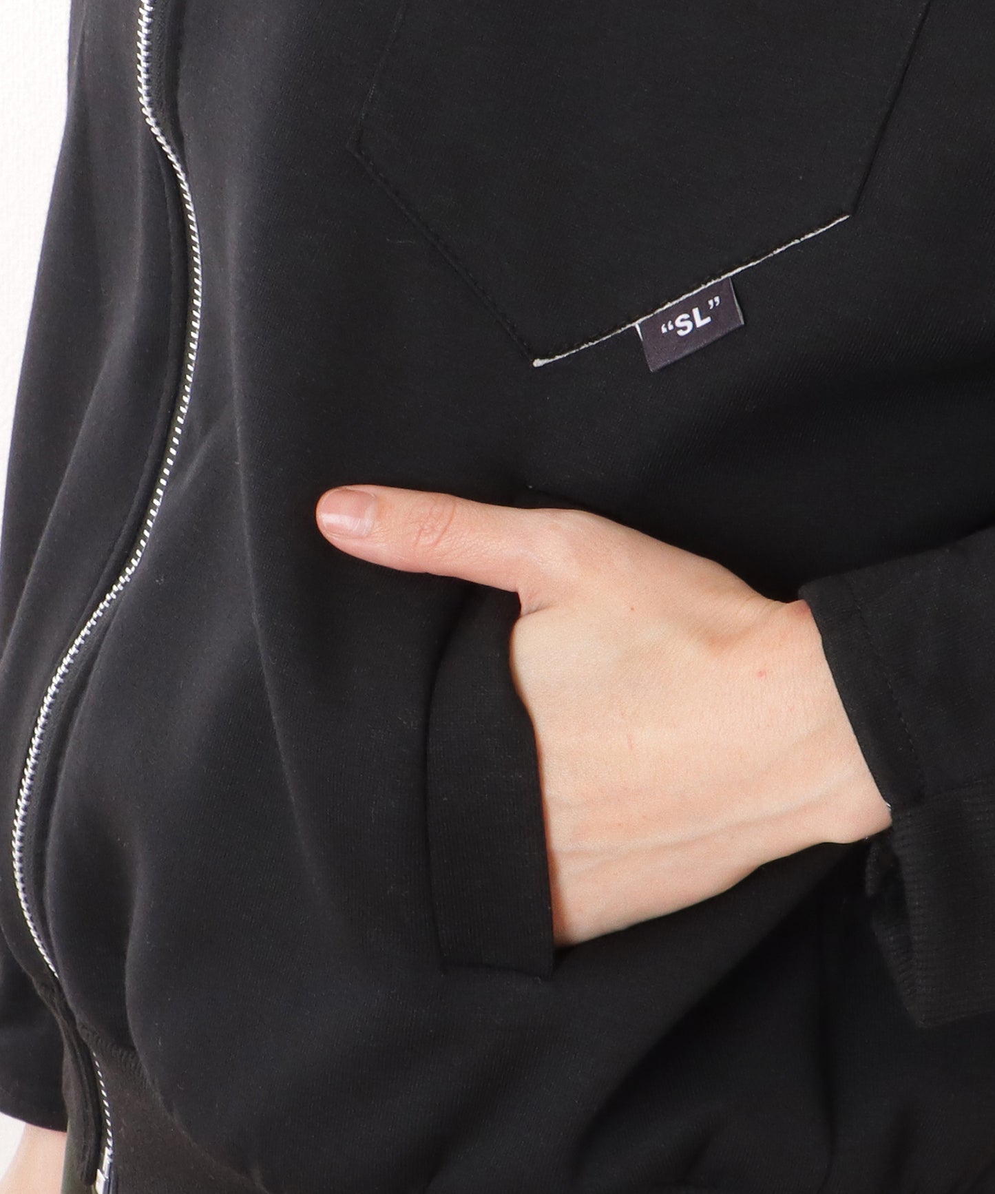 オーバーサイジング フル ジップアップ スタンドカラー ジャケット