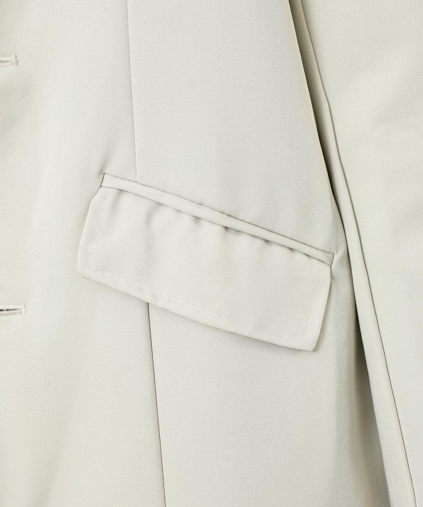 ソリッドカラー ベーシック ロング テーラード ジャケット