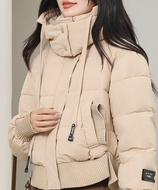 コンパクト リブ フーデット ジップアップ ジャケット