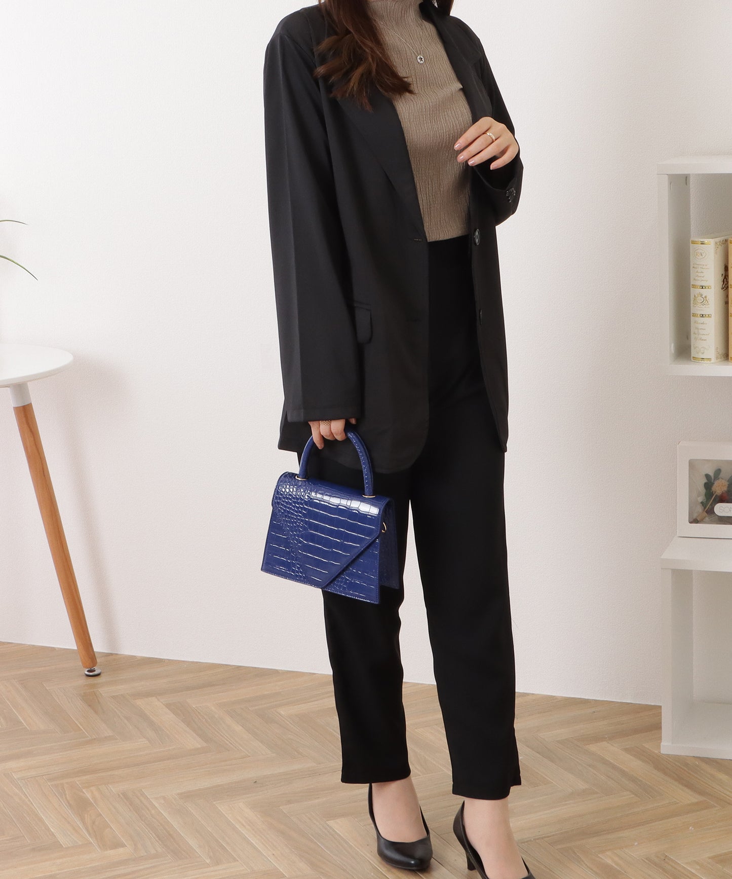 オーバーサイズミドルテーラードジャケット