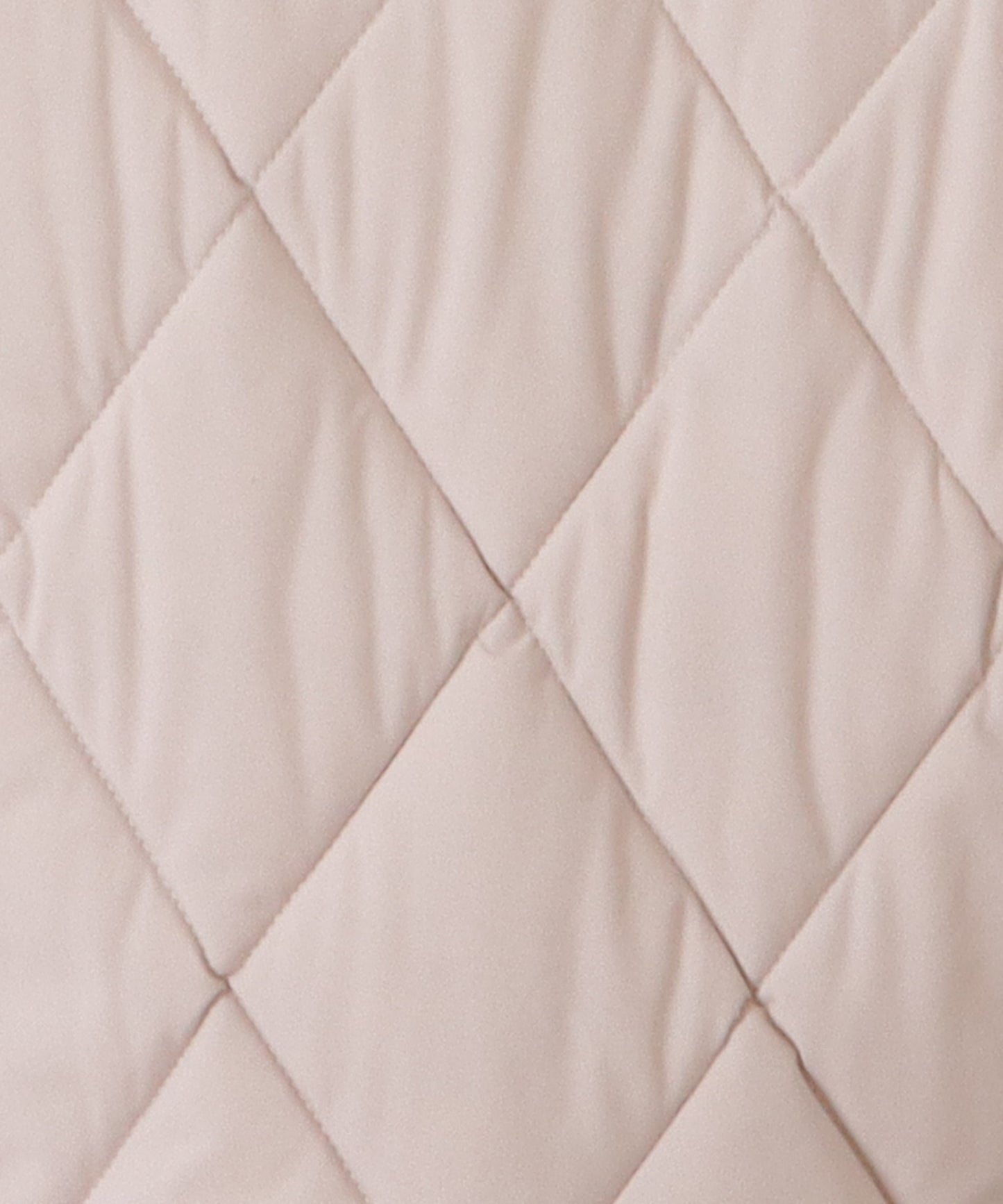 ファーカラー中綿キルティングジャケット