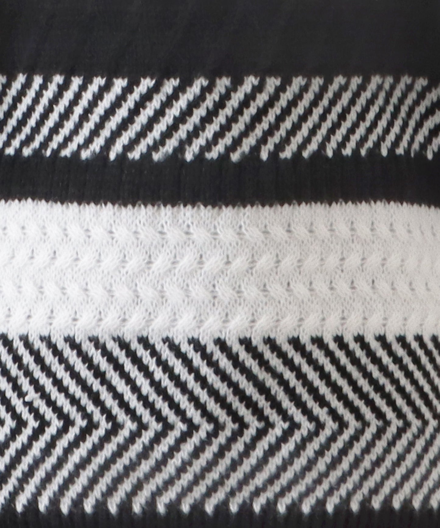 クルーネックボーダー柄ゆるニットプルオーナー