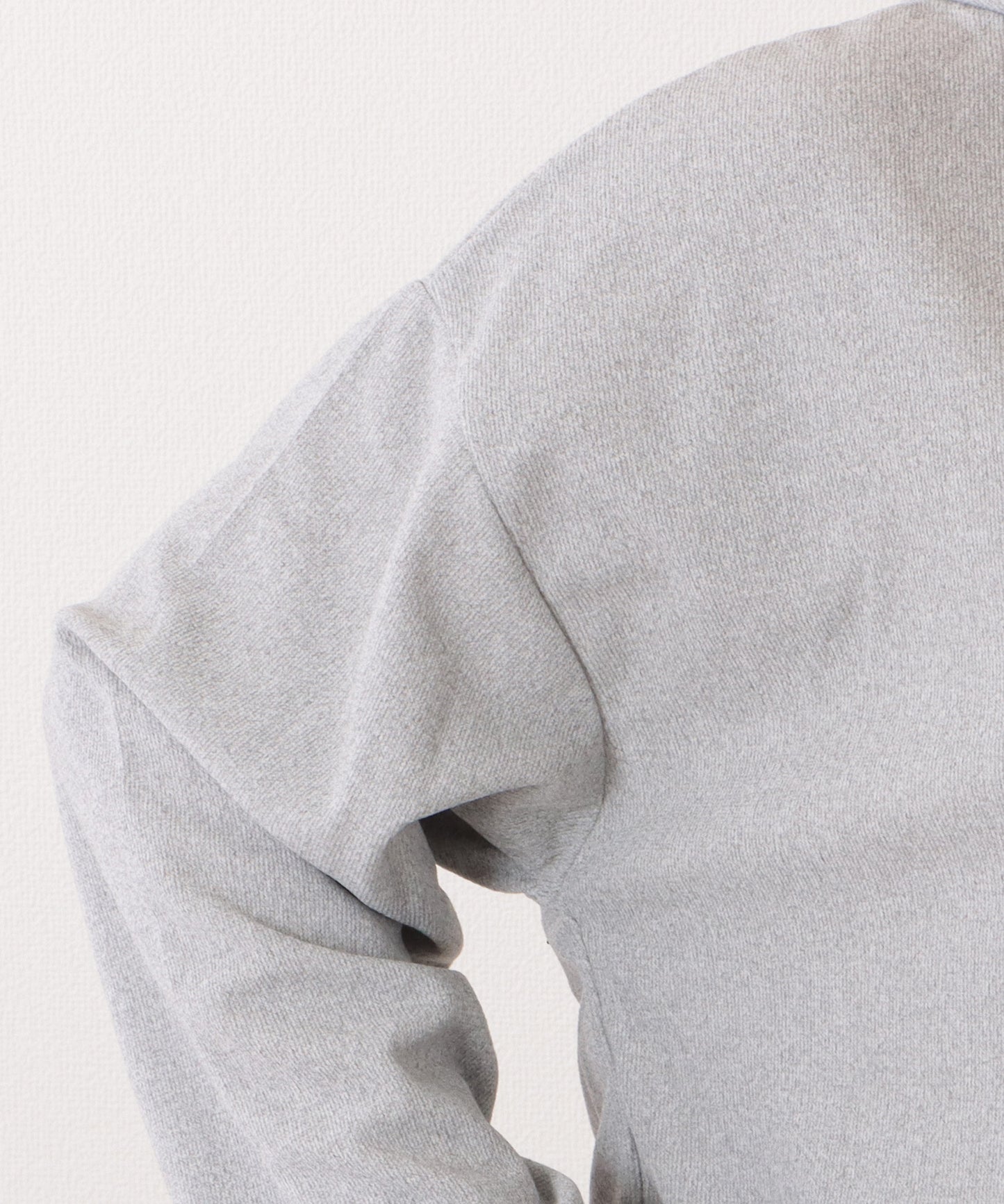 コンパクト長袖フーデットパーカープルオーバー