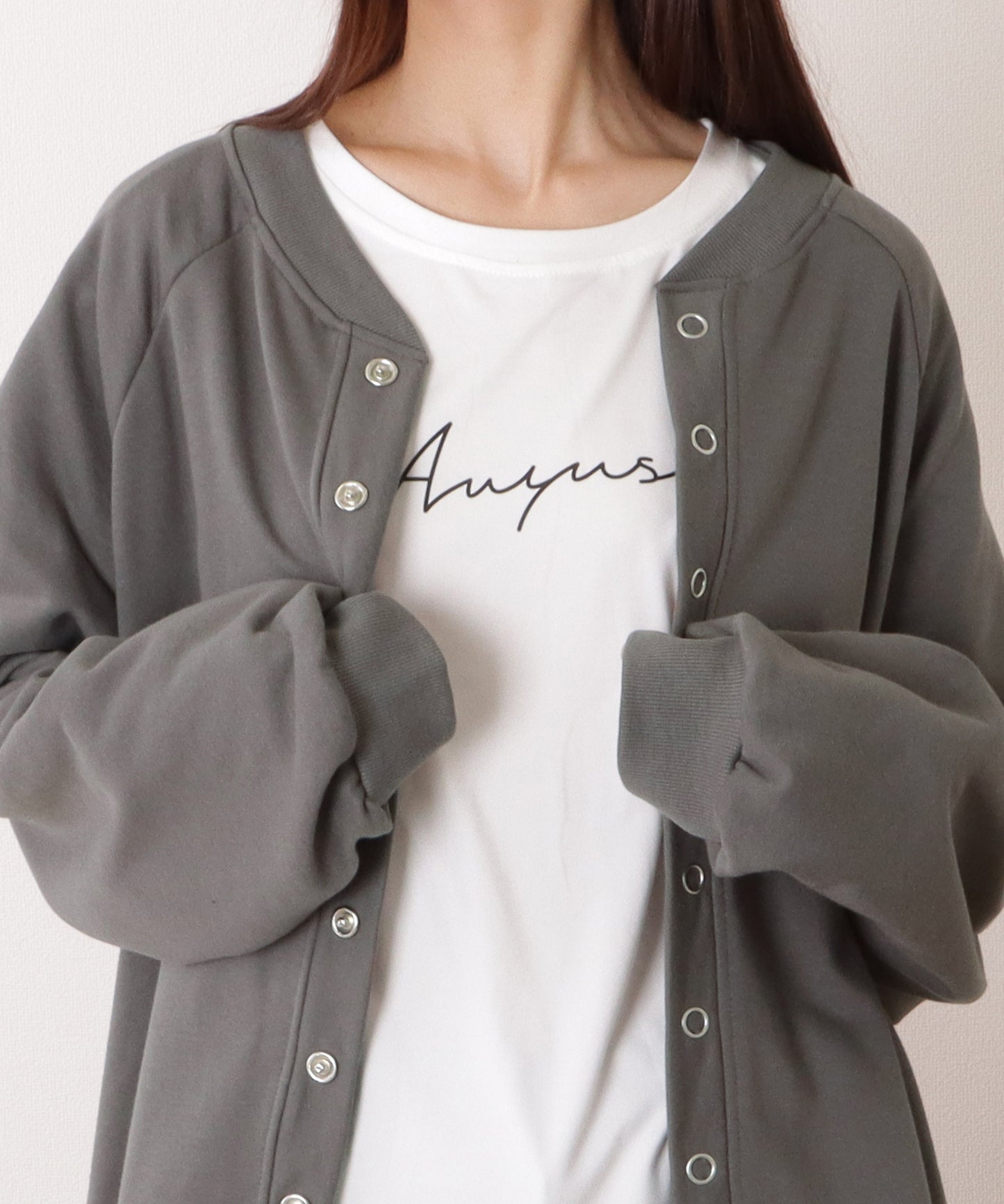 ビッグ シルエット ドルマン ロング カーディガン