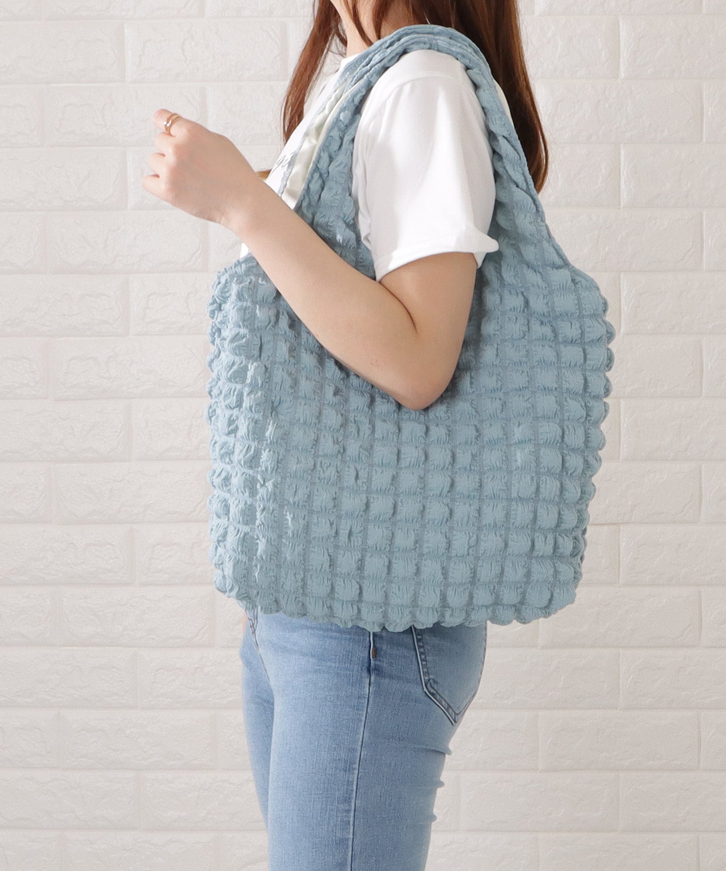 立体クラウドトートバッグ