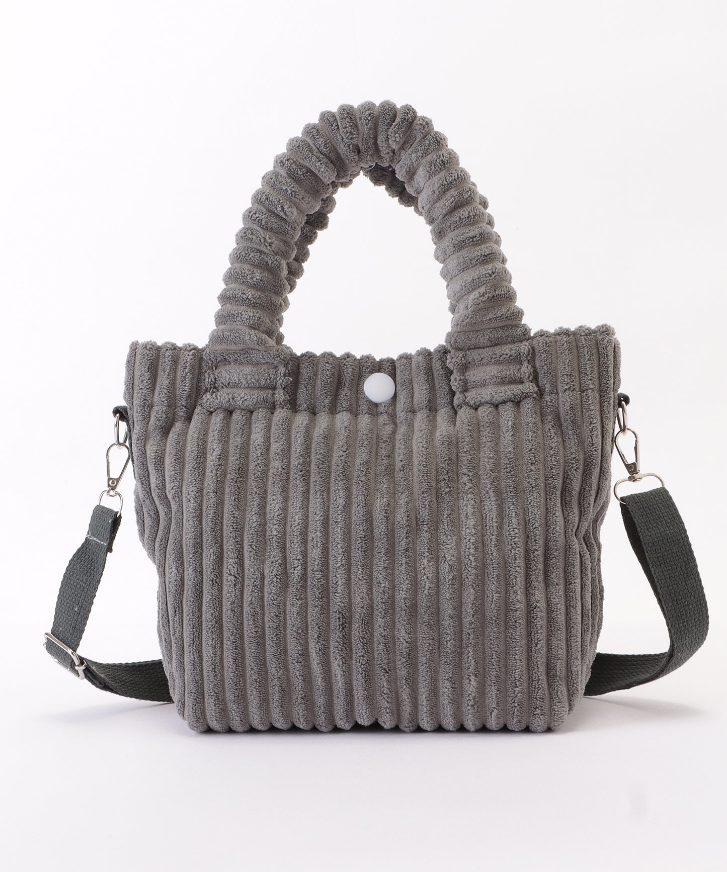 コーデュロイ2WAYミニショルダーバッグ