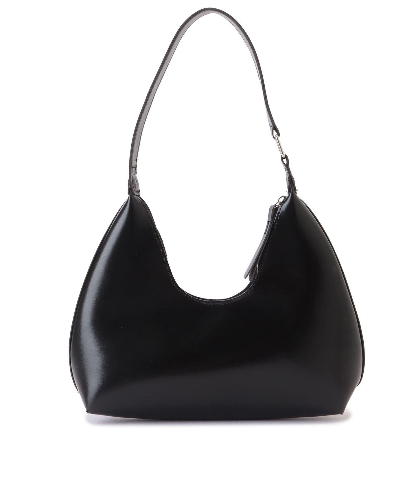 レザー調ワンハンドルハンドバッグ