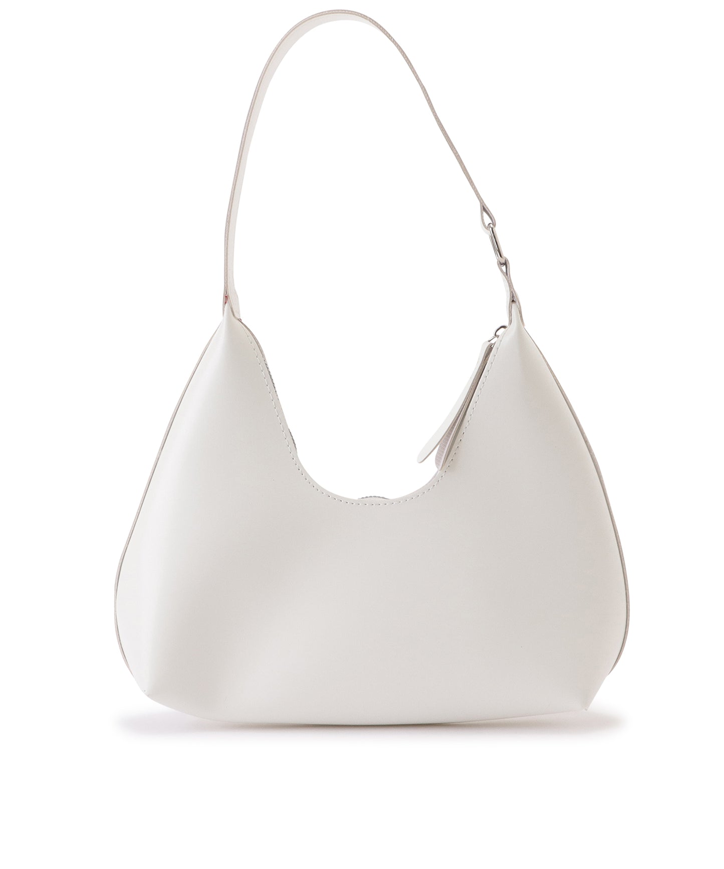 レザー調ワンハンドルハンドバッグ