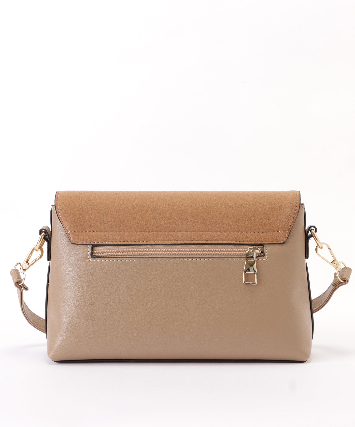 レザー調ステッチ2WAYショルダーバッグ