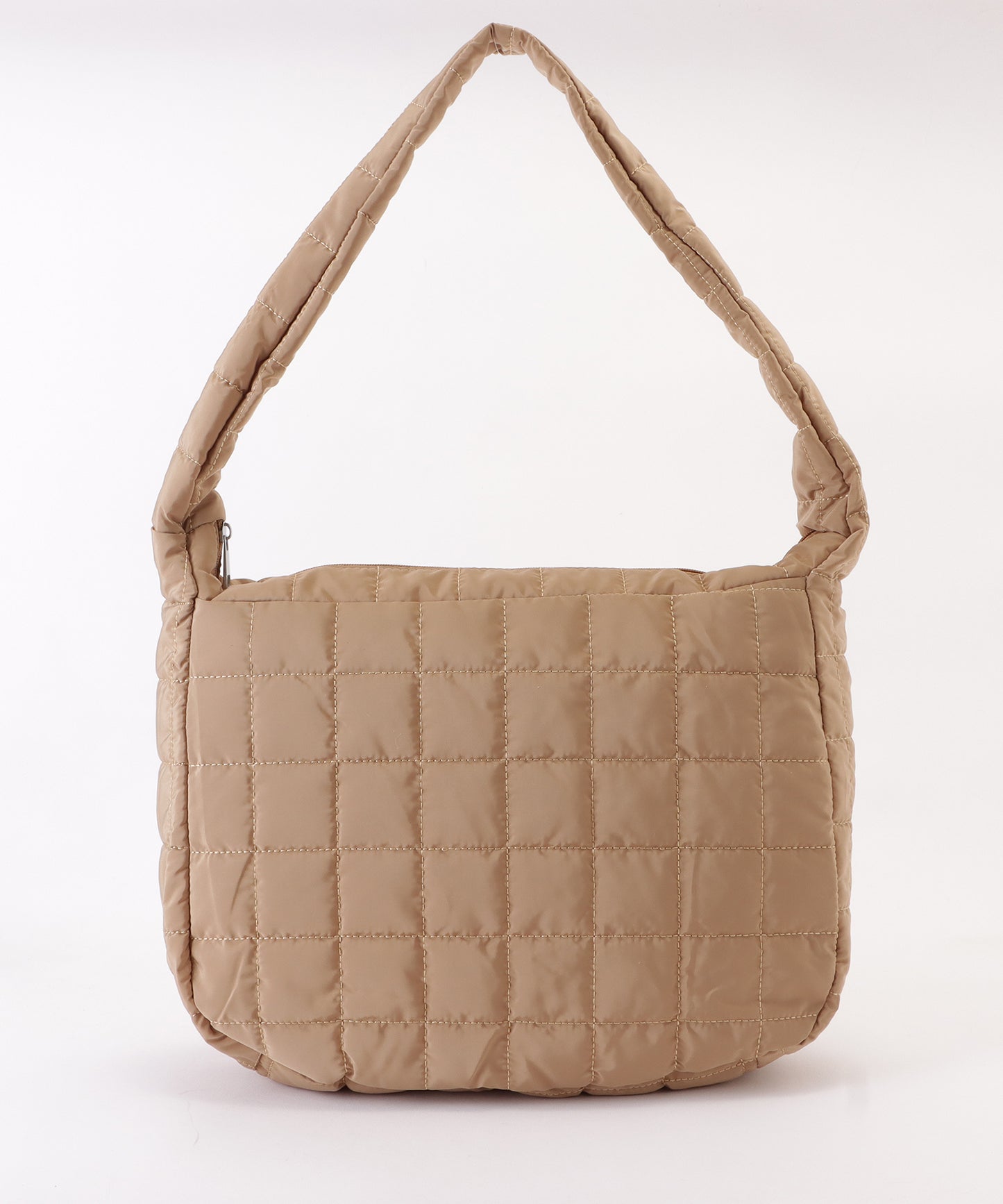 キルティングビッグショルダーバッグ