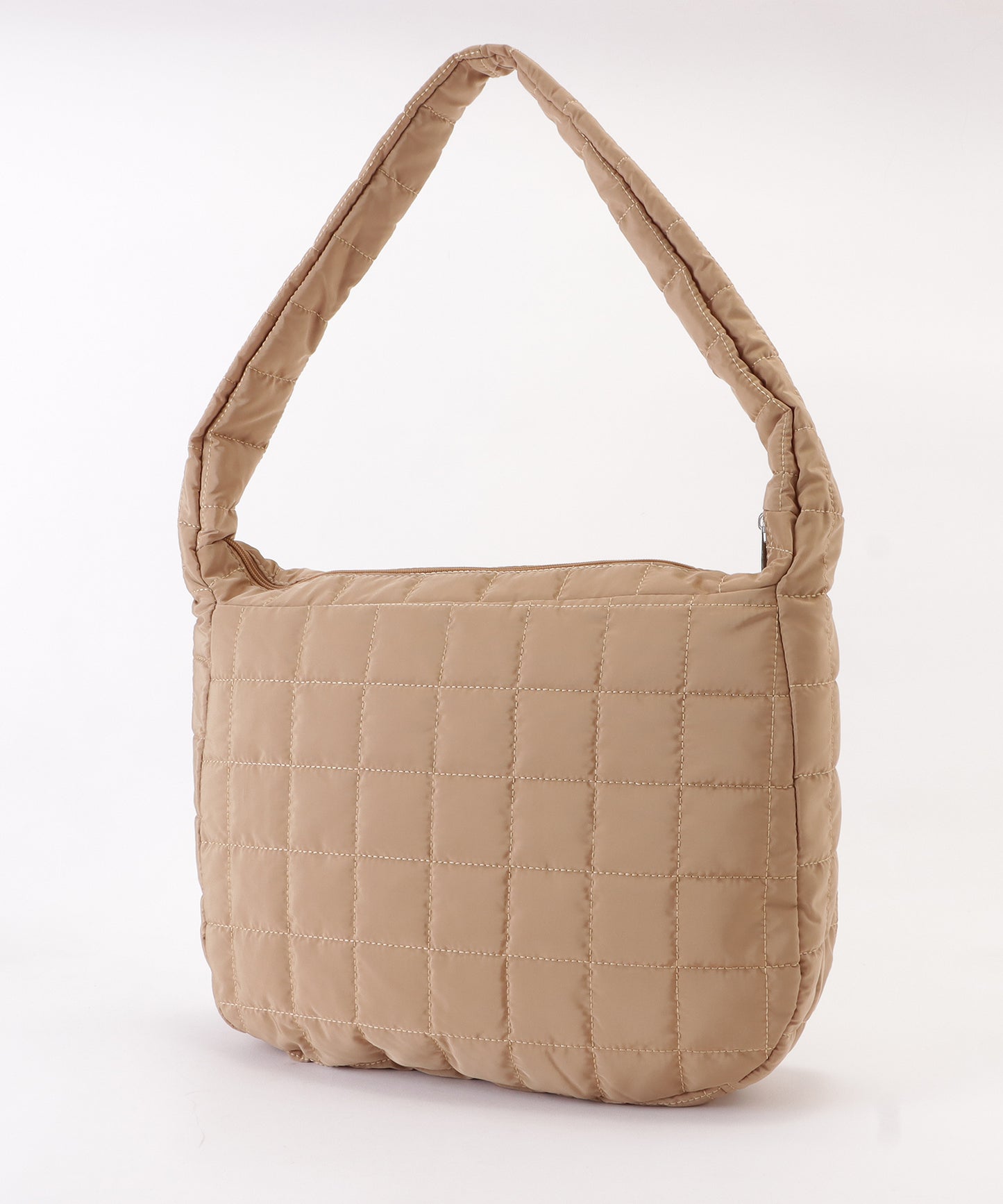 キルティングビッグショルダーバッグ