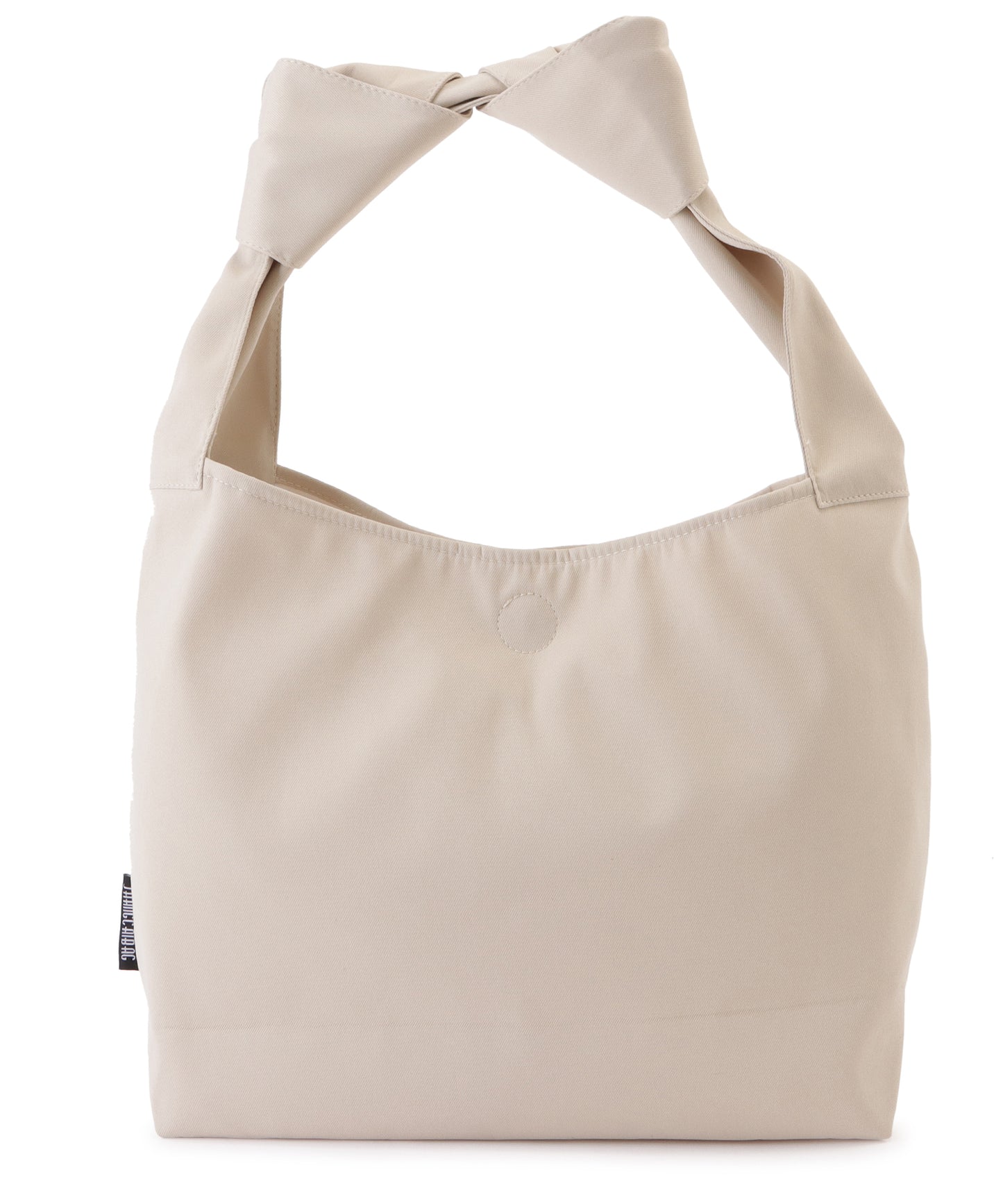 ワンカラーむすびハンドルベーシックトートバッグ