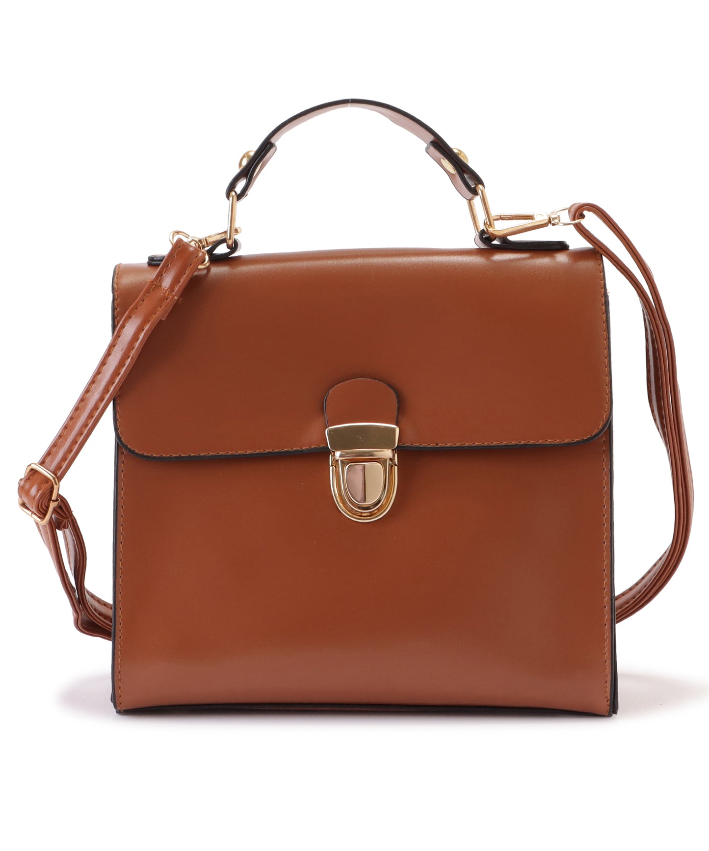 レザー調2WAYドクターズバッグ