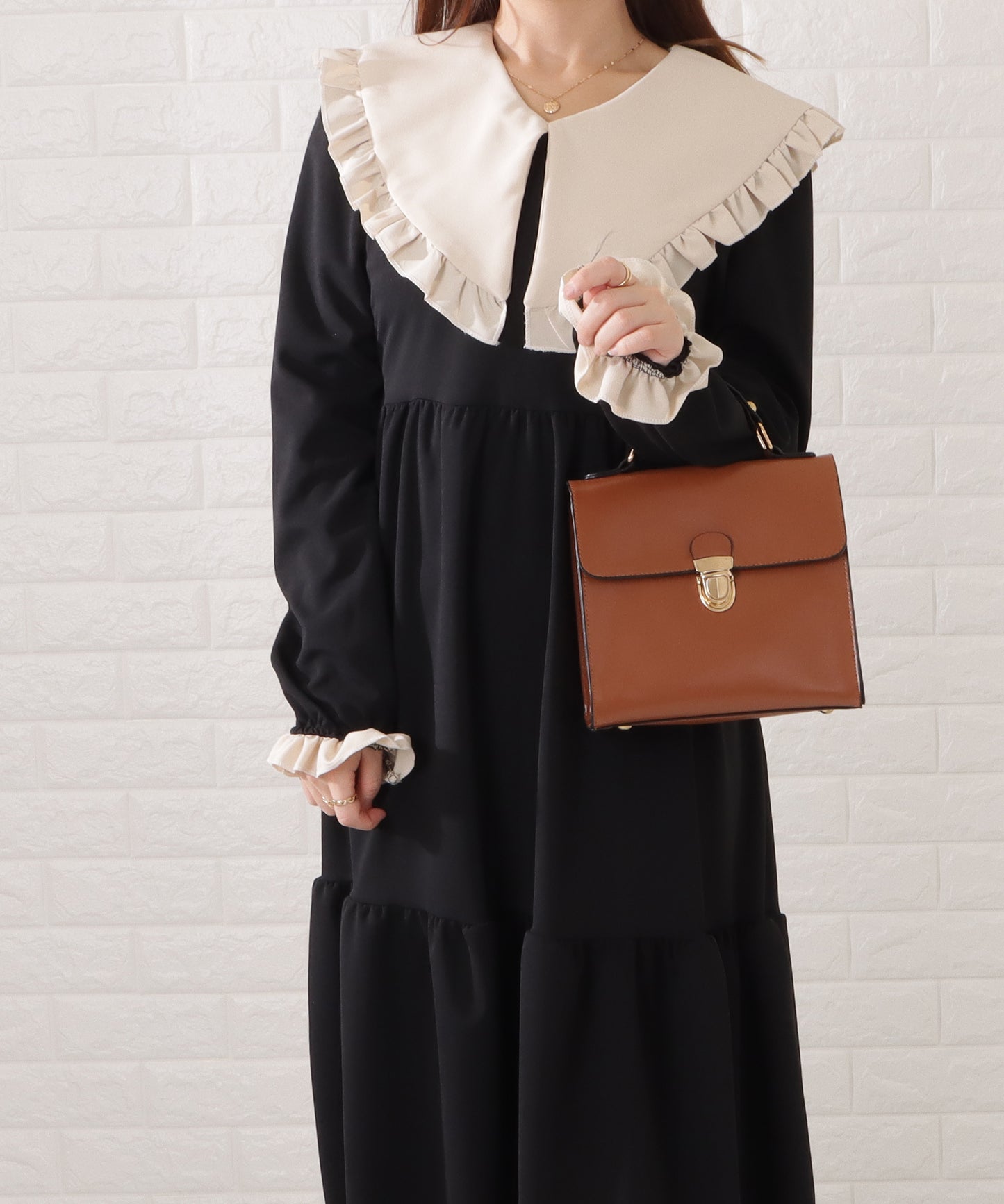 レザー調2WAYドクターズバッグ