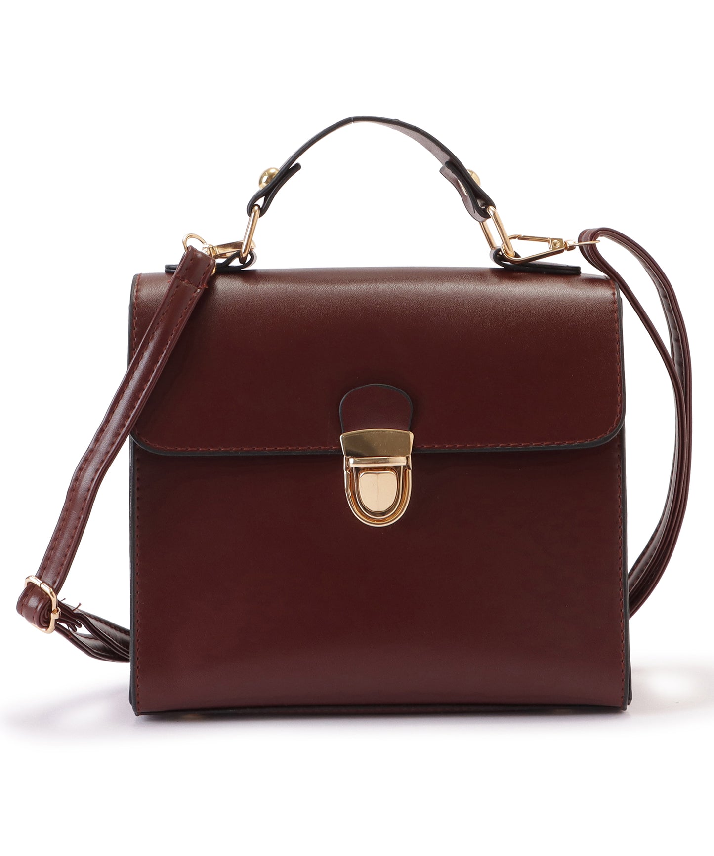 レザー調2WAYドクターズバッグ