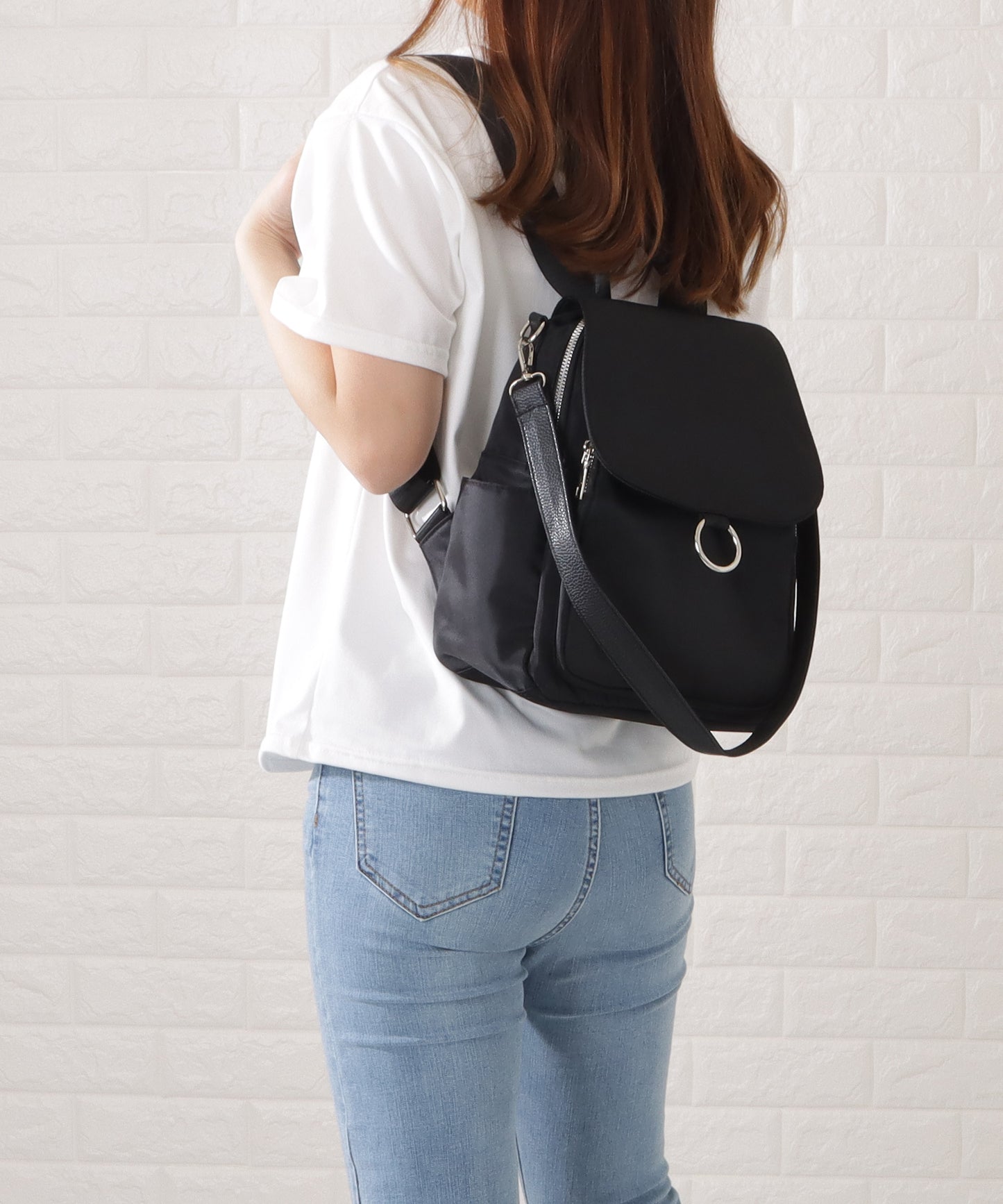 2WAYアレンジポリエステルバックパック