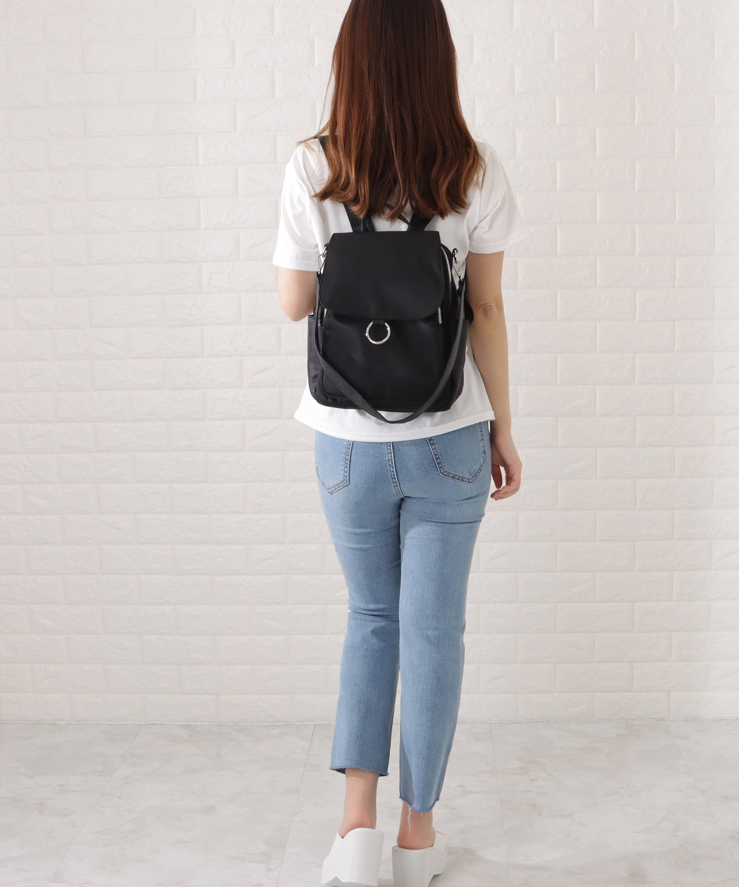 2WAYアレンジポリエステルバックパック