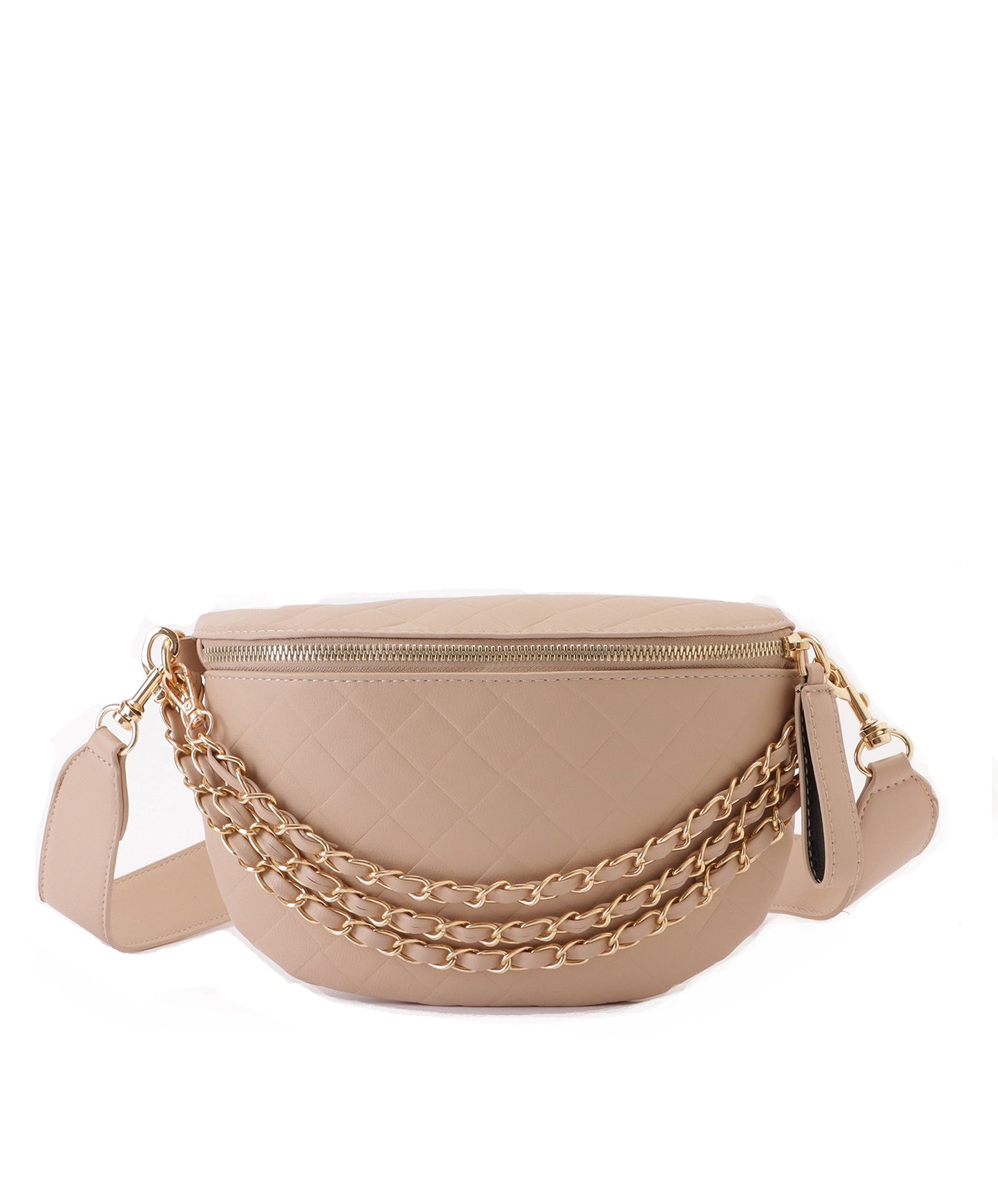 レザー調メッシュデザインショルダーバッグ