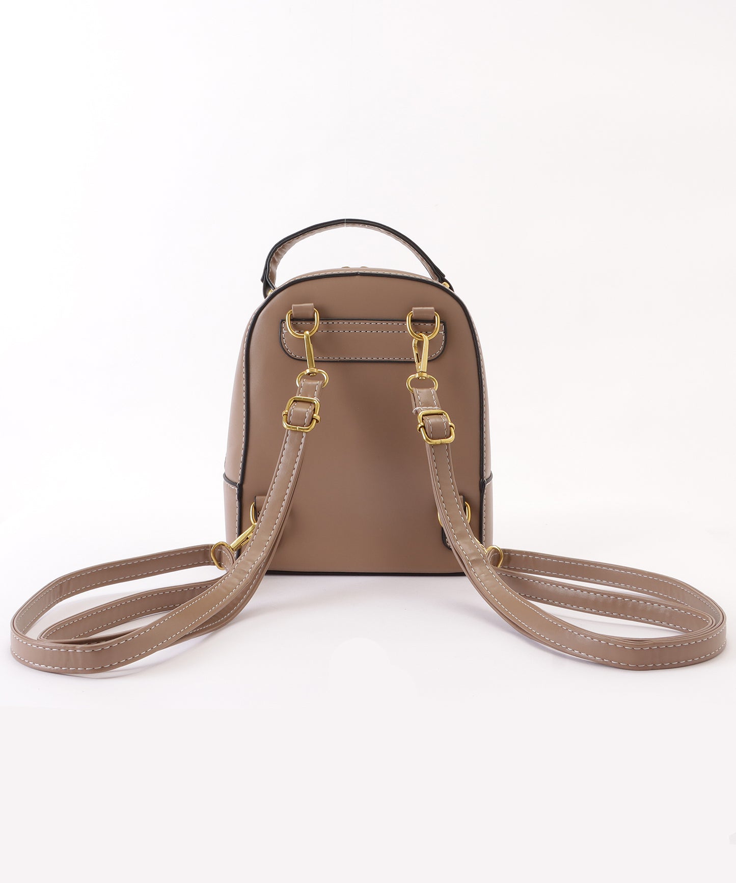 レザー調ヘリンボーンデザイン2WAYリュックサック