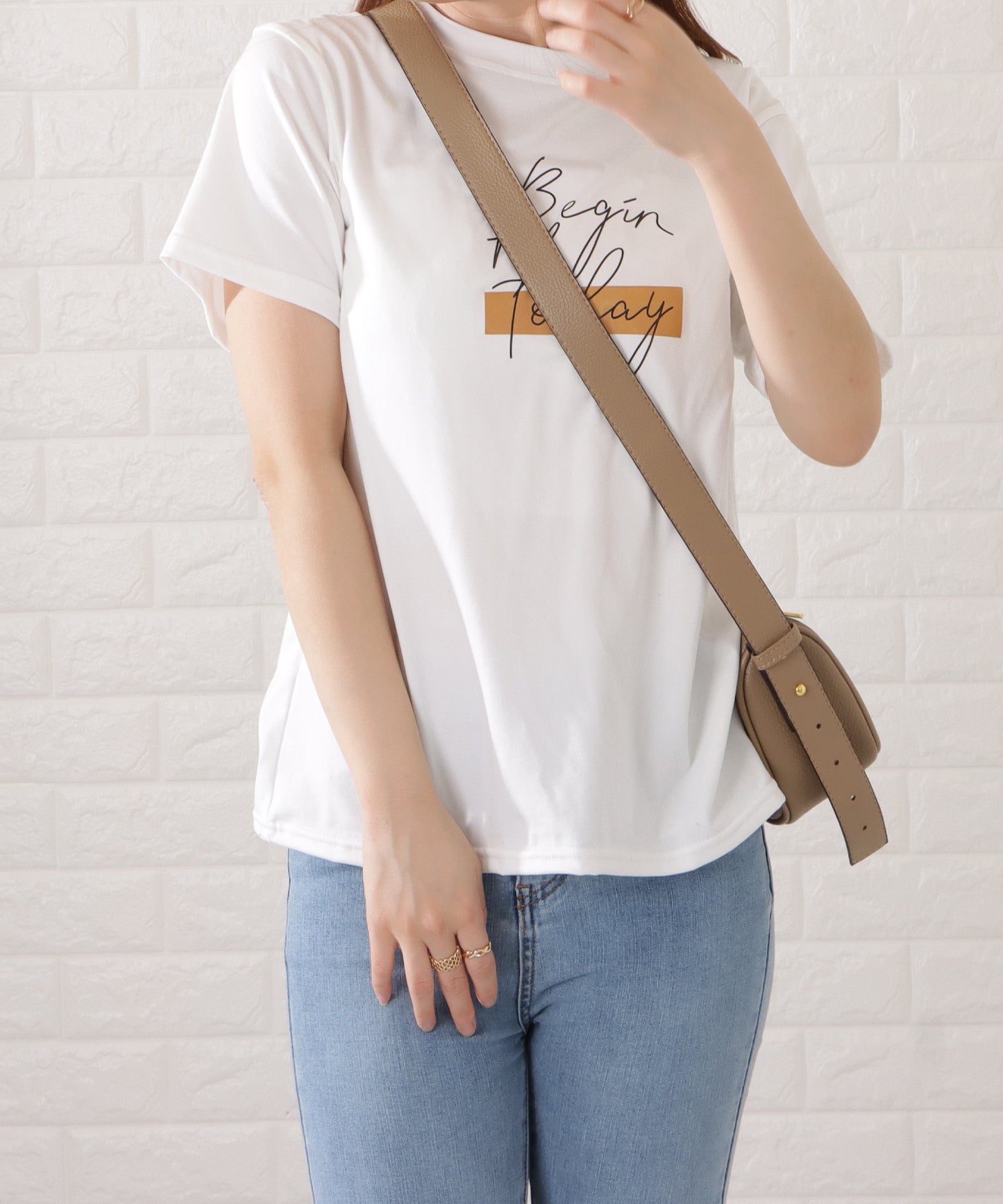 マットレザー調2WAYミニマルワンカラーバッグ