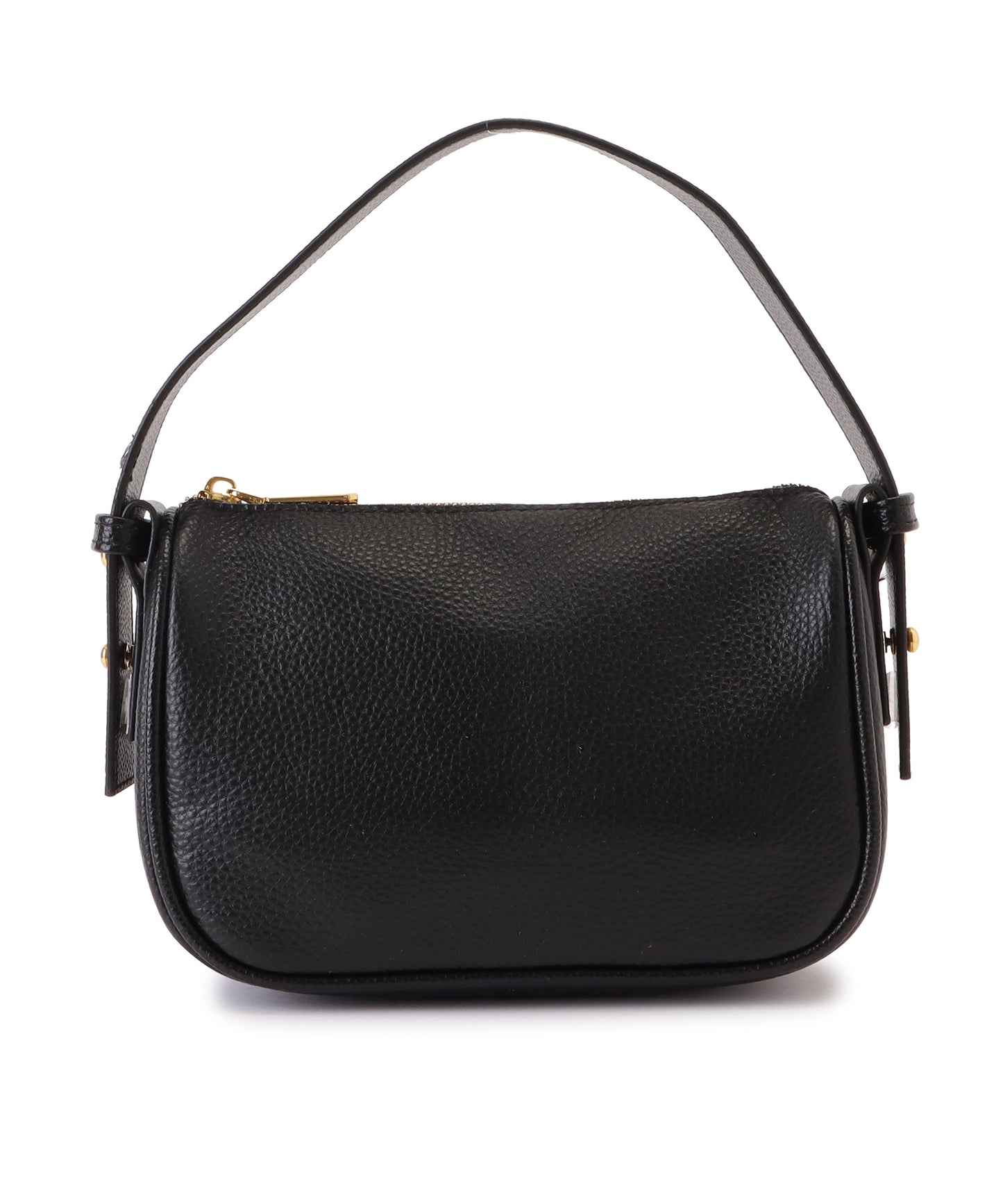 マットレザー調2WAYミニマルワンカラーバッグ