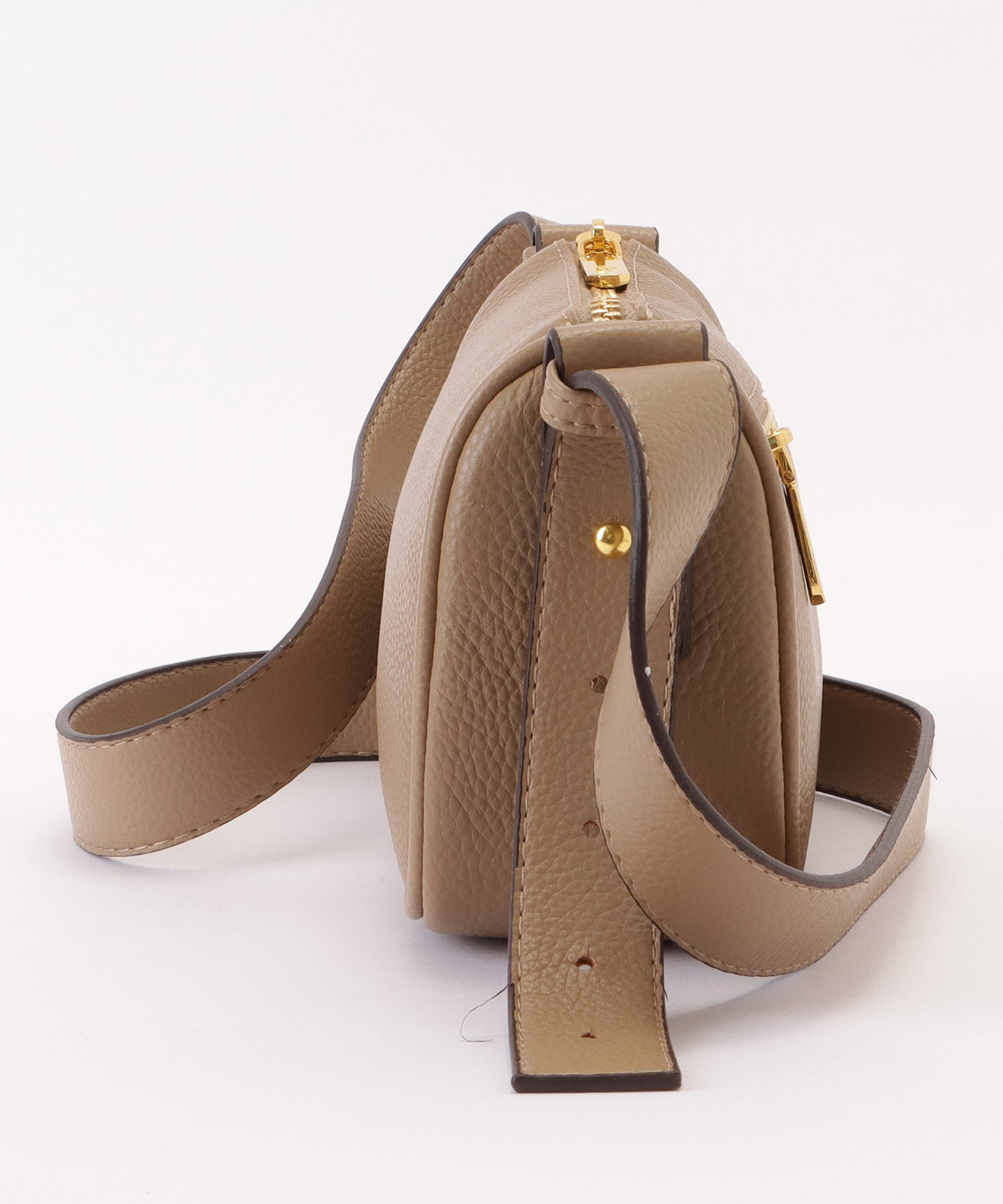 マットレザー調2WAYミニマルワンカラーバッグ