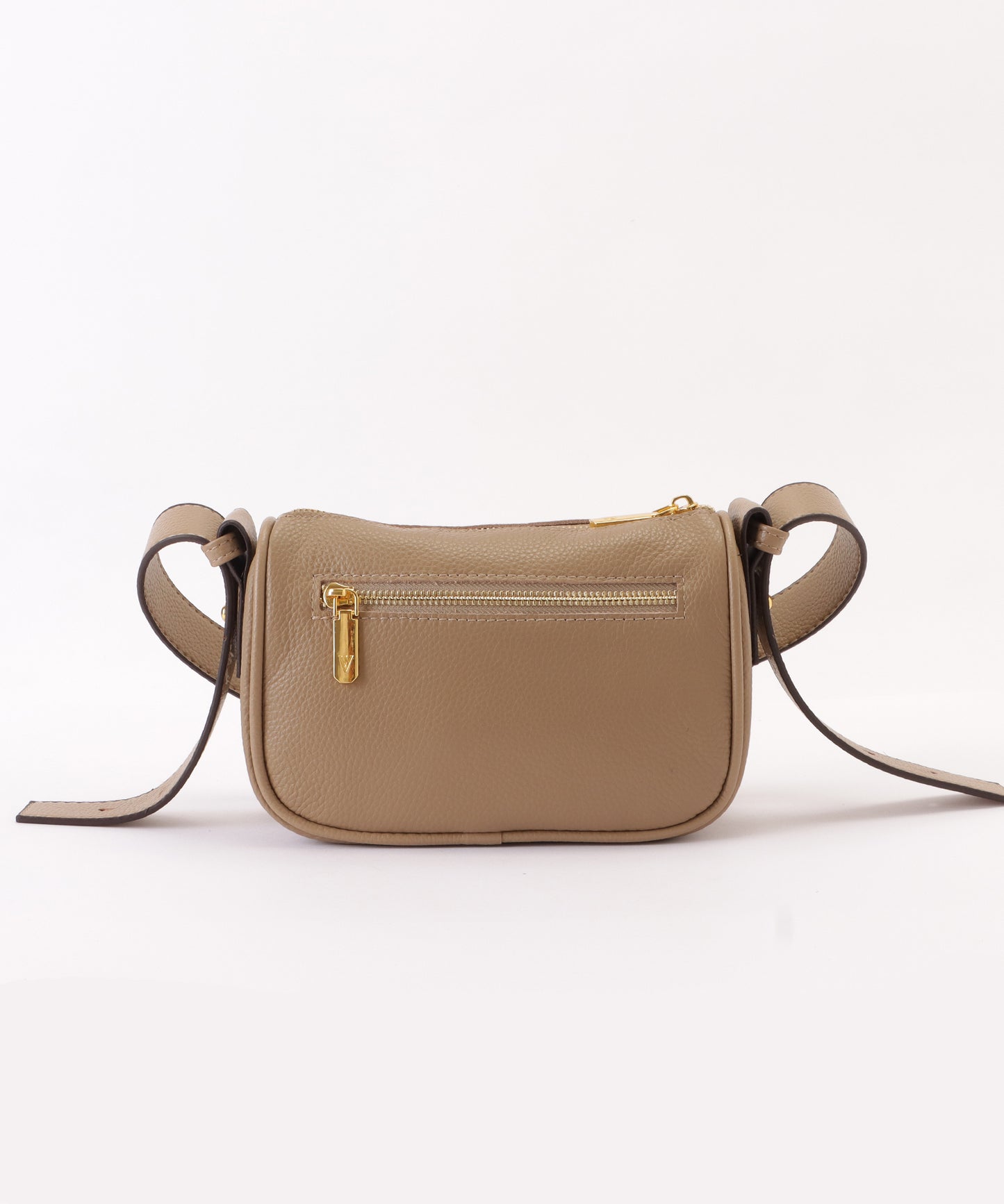 マットレザー調2WAYミニマルワンカラーバッグ