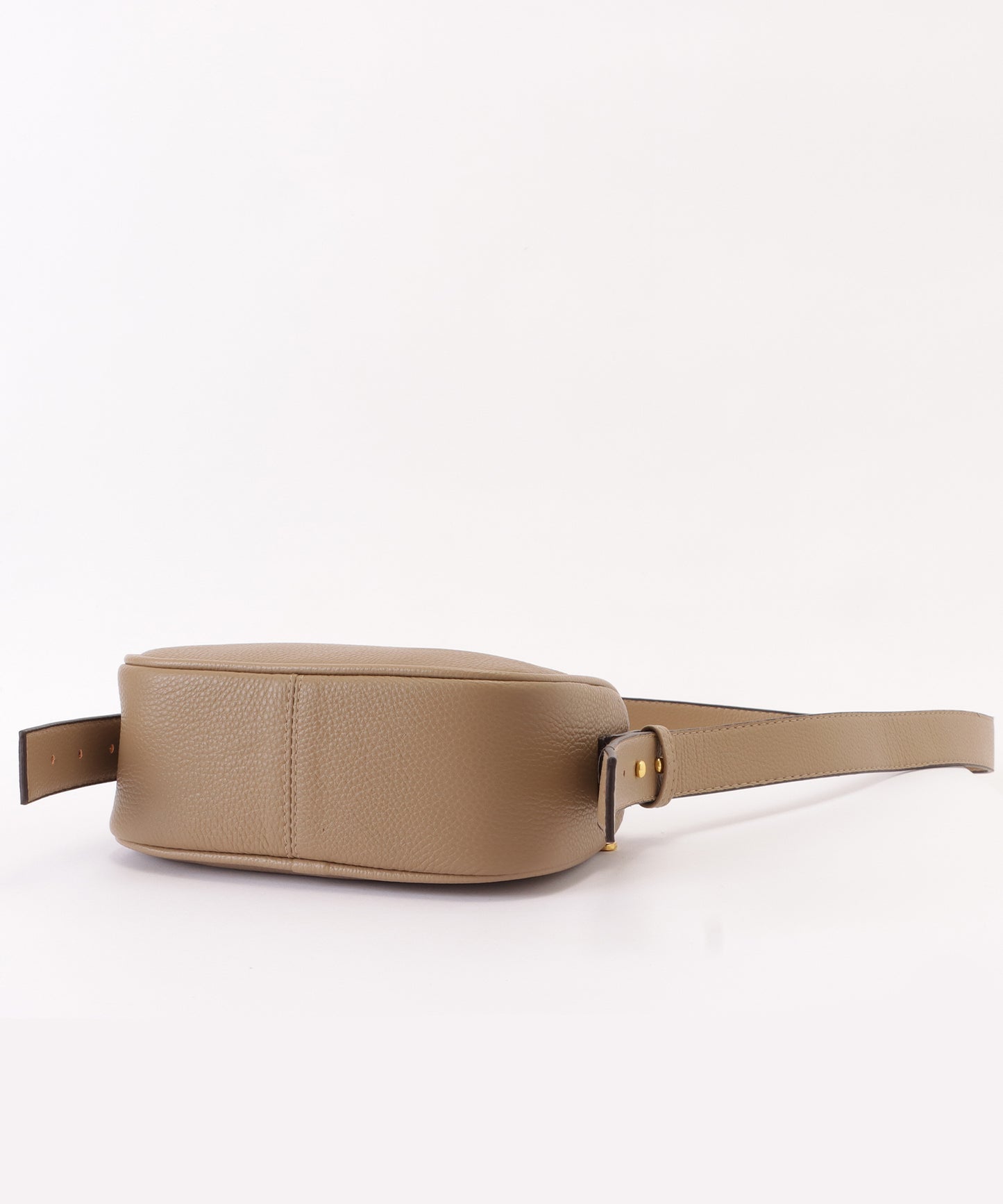 マットレザー調2WAYミニマルワンカラーバッグ