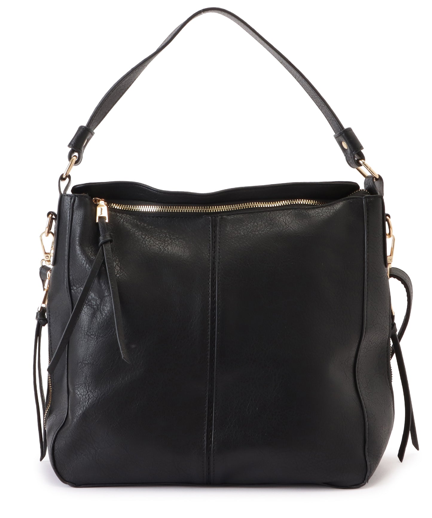 レザー調2WAYショルダーバッグ