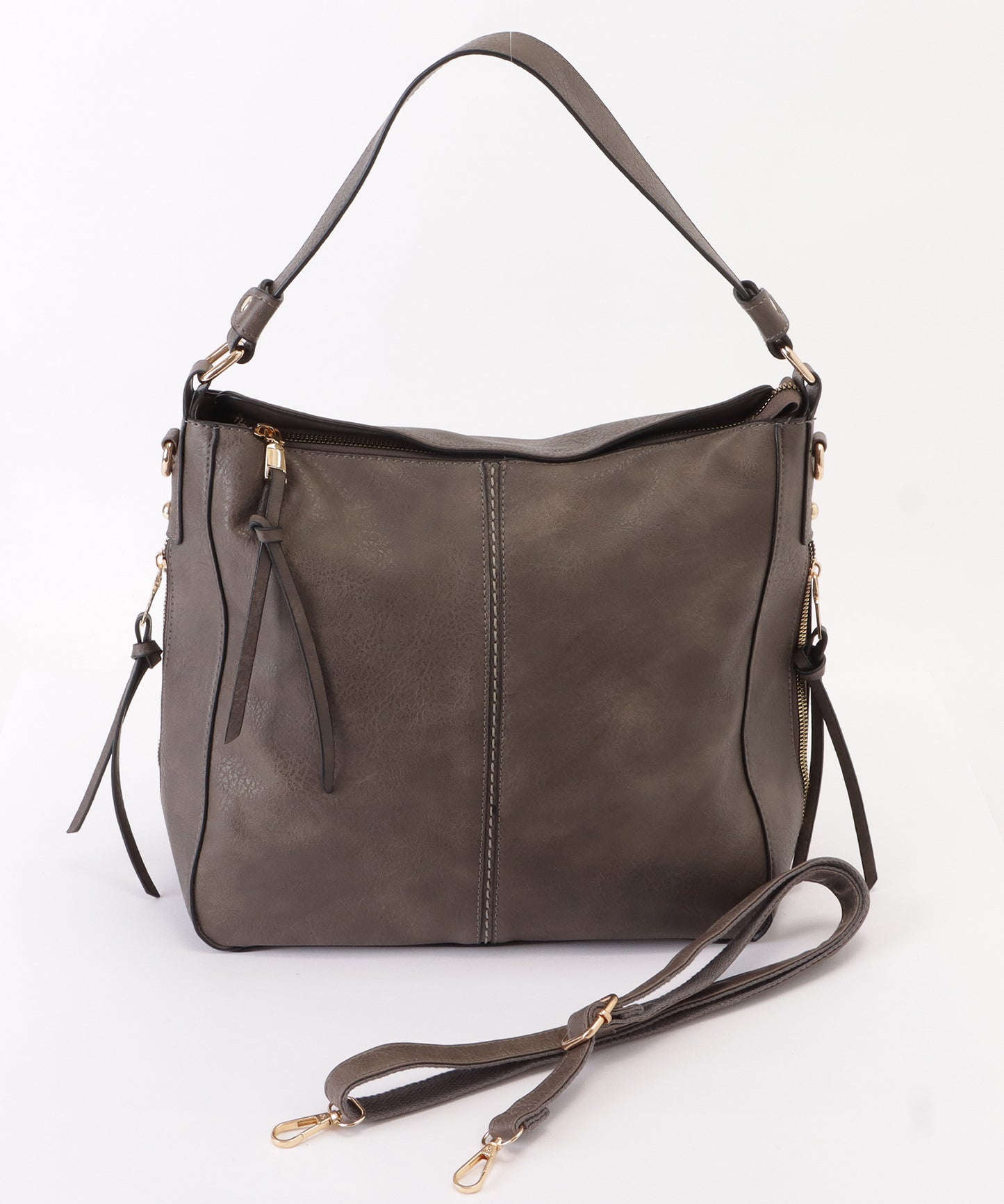 レザー調2WAYショルダーバッグ