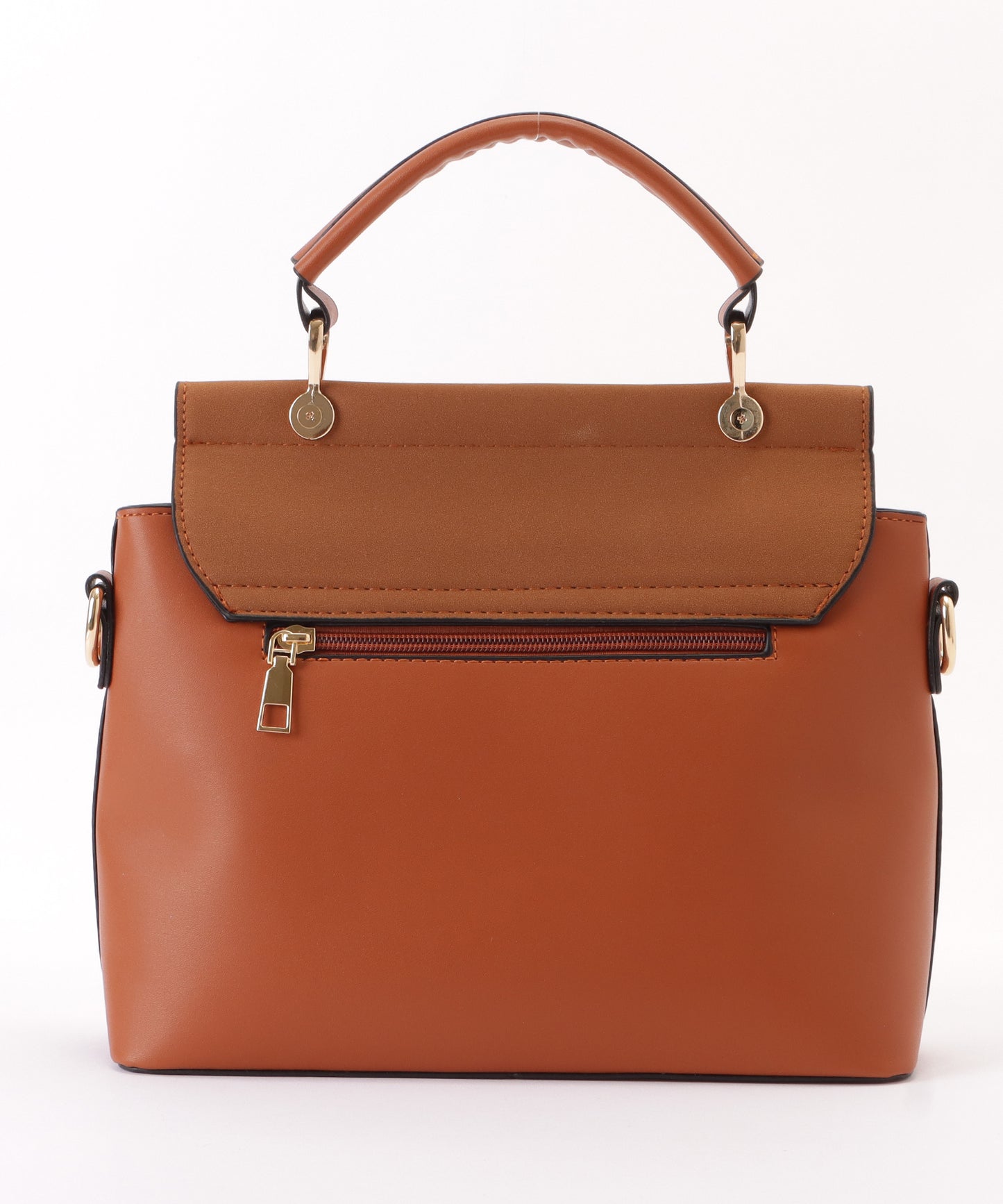 レザー調2WAYスクエアショルダーバッグ